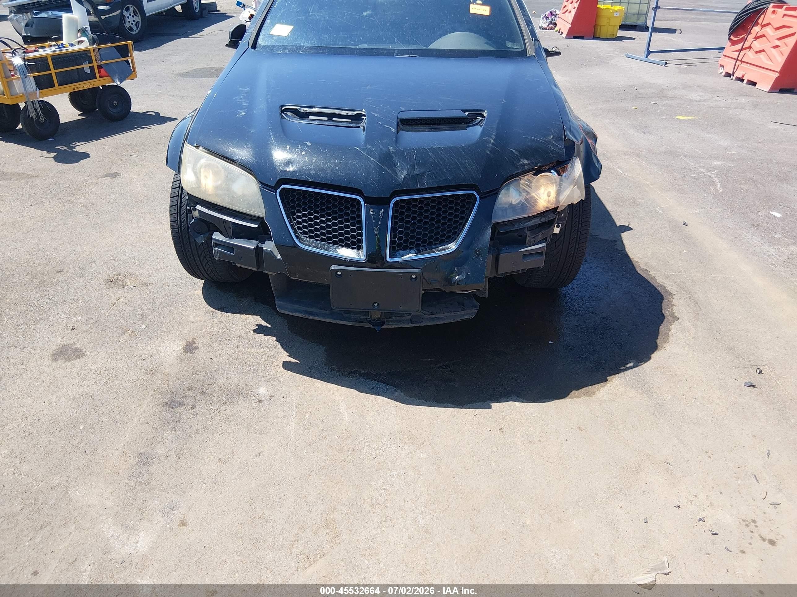 2009 Pontiac G8   Черный vin: 6G2ER57759L160194