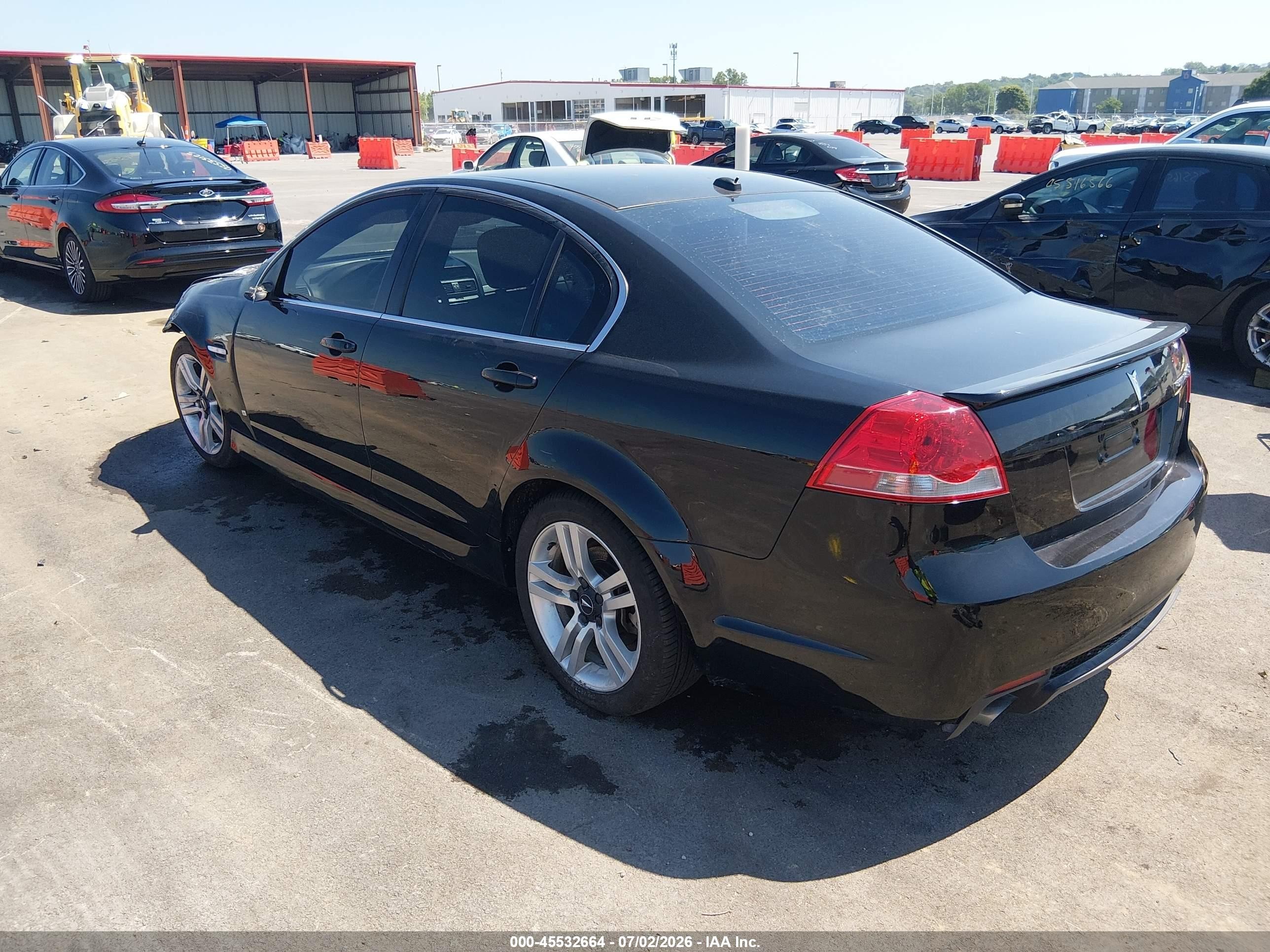 2009 Pontiac G8   Черный vin: 6G2ER57759L160194