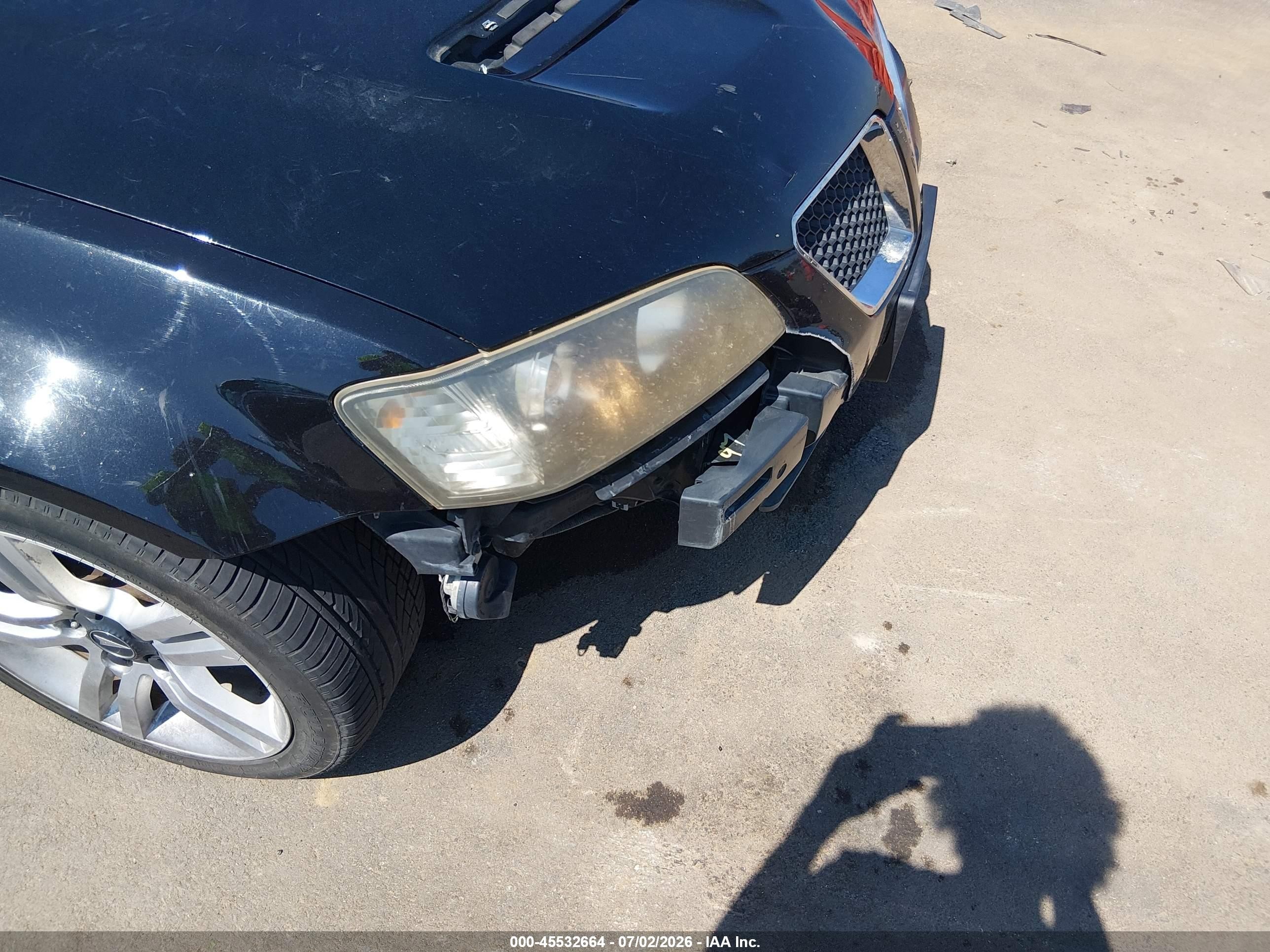 2009 Pontiac G8   Черный vin: 6G2ER57759L160194
