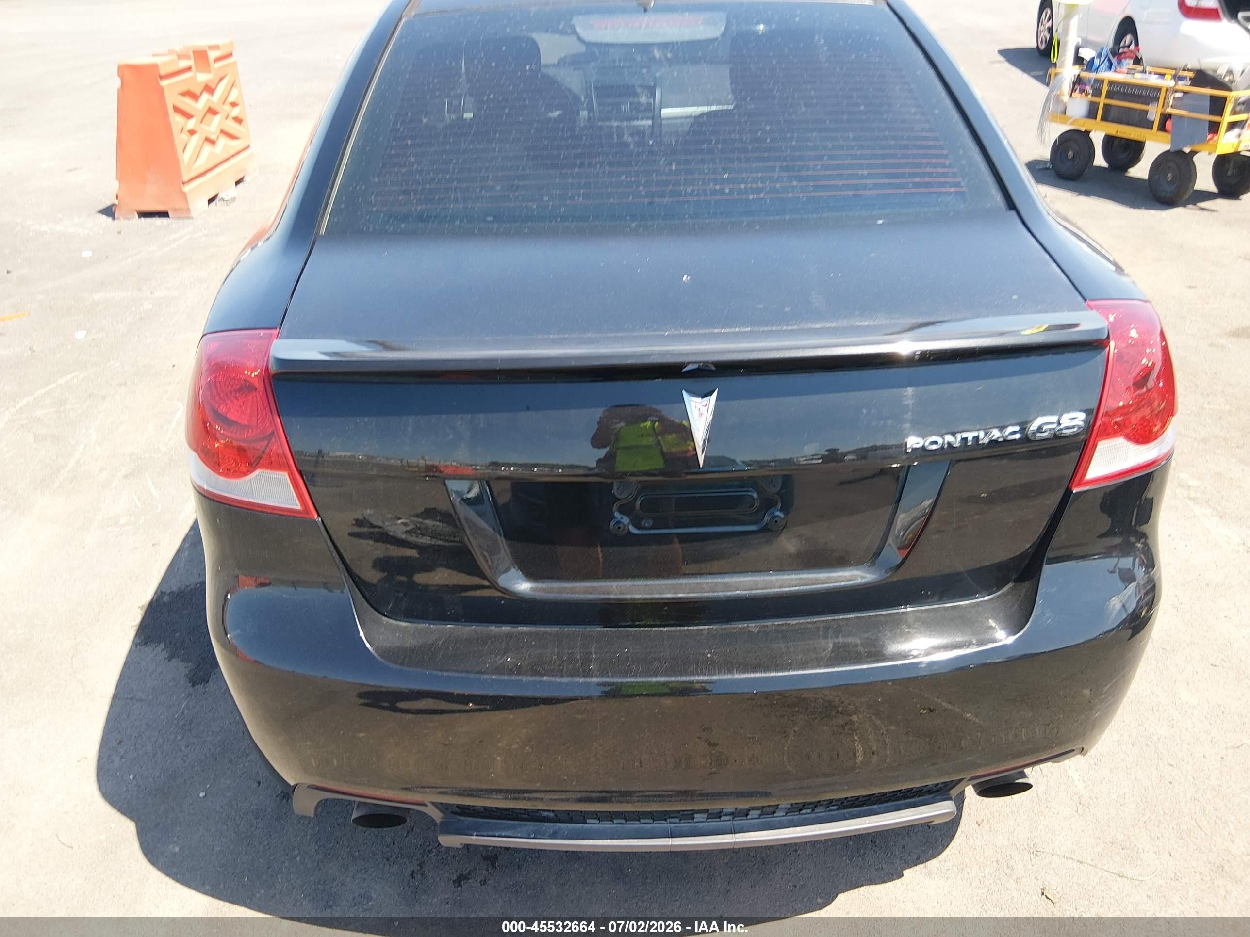 2009 Pontiac G8   Черный vin: 6G2ER57759L160194