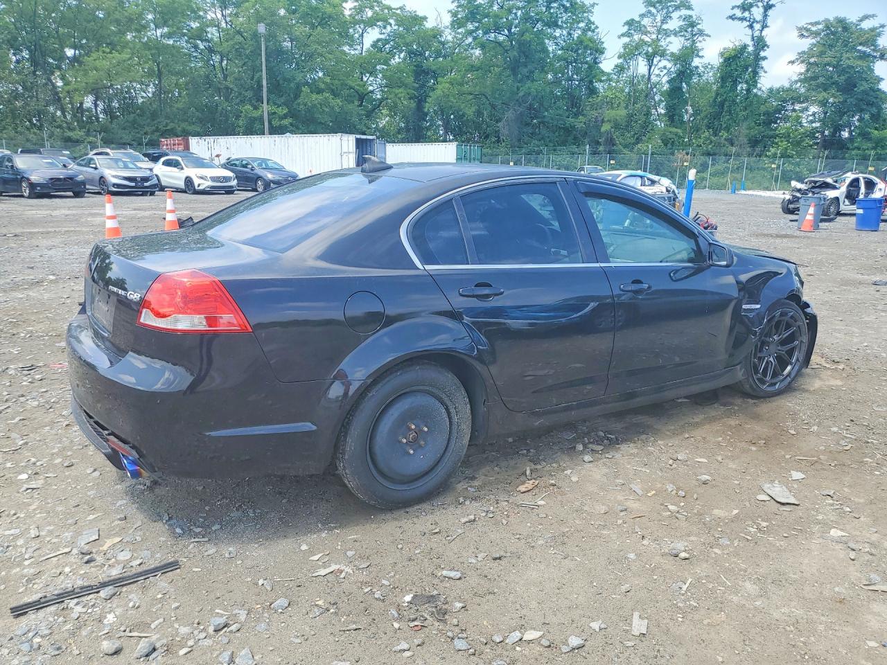 2009 Pontiac G8 Черный vin: 6G2ER57759L184768