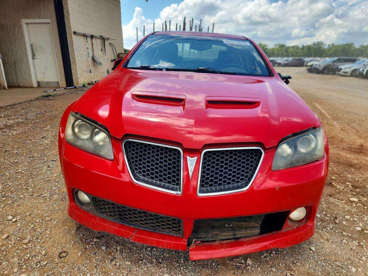 2009 Pontiac G8 Red vin: 6G2ER57759L185788