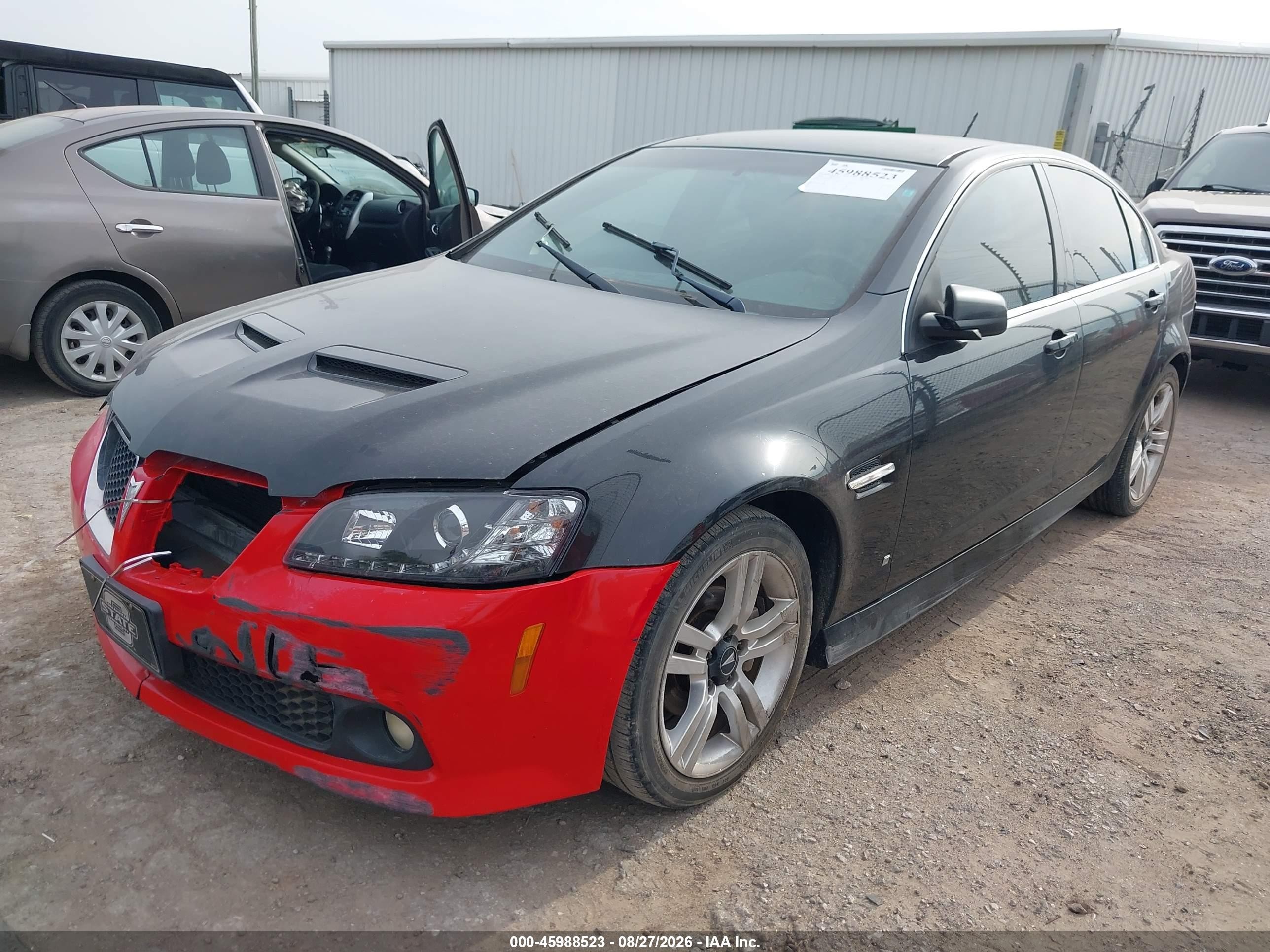 2009 Pontiac G8   Black vin: 6G2ER57759L215131