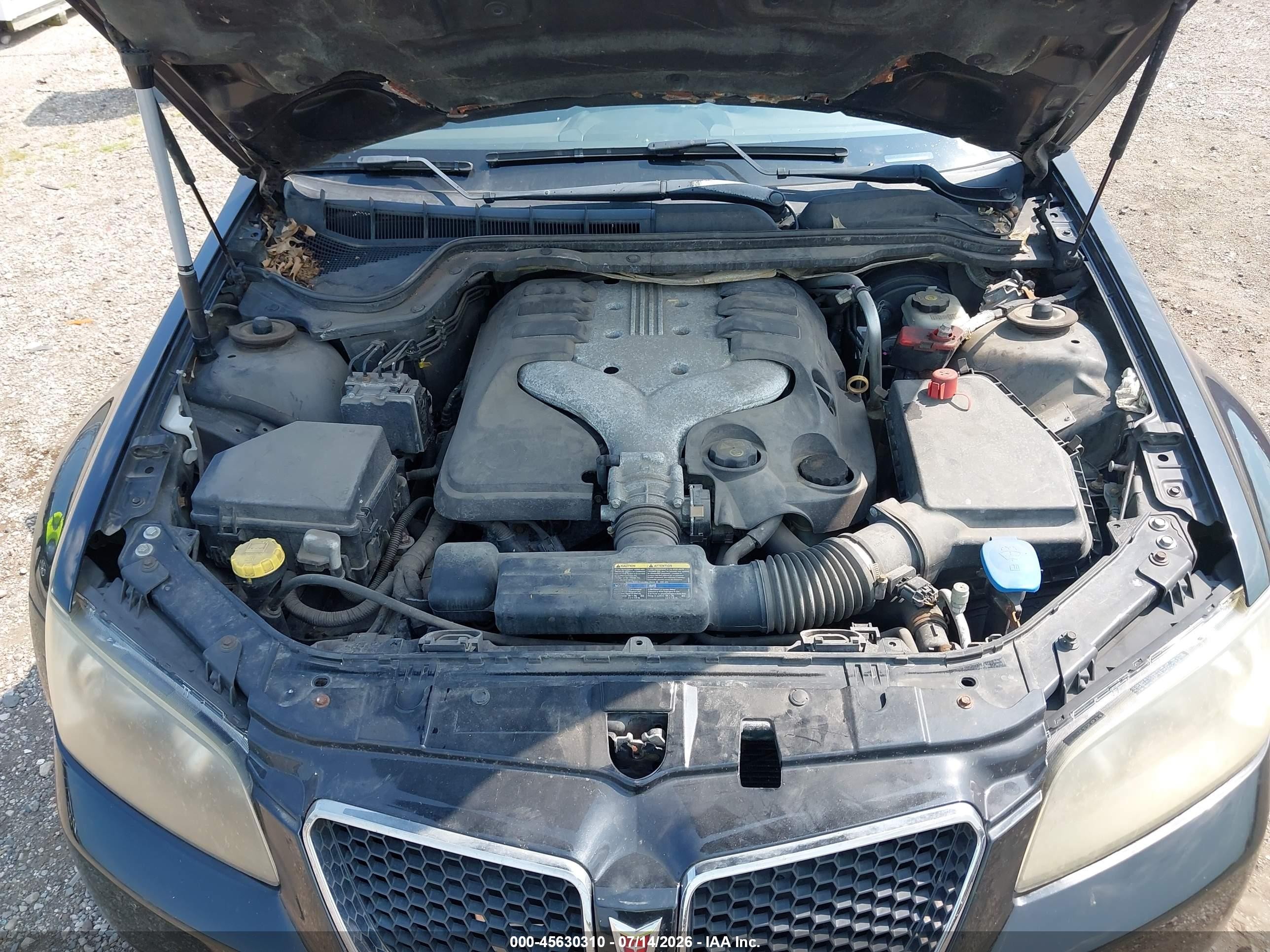 2008 Pontiac G8   Black vin: 6G2ER57768L149929