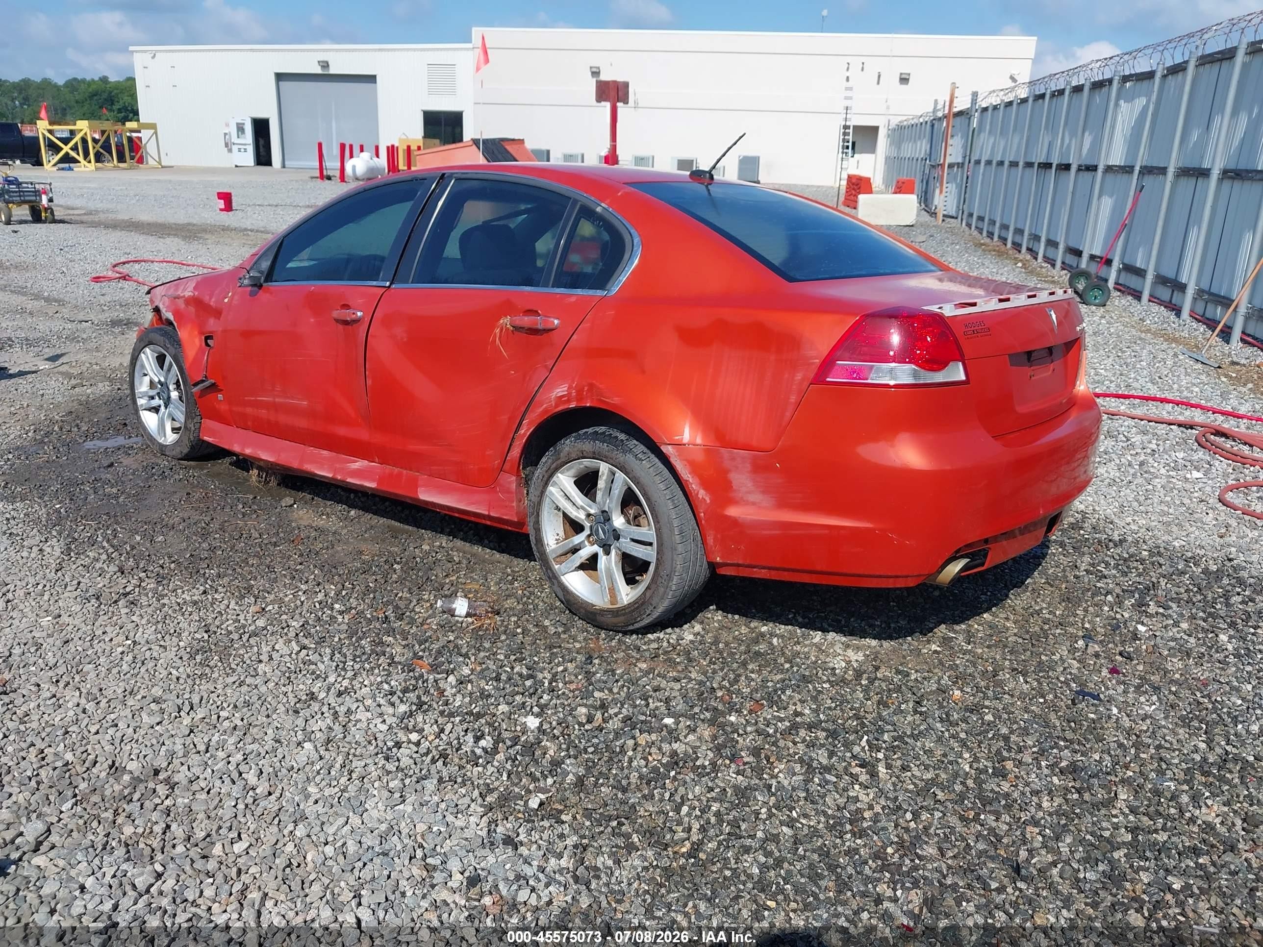 2008 Pontiac G8   Orange vin: 6G2ER57778L125364