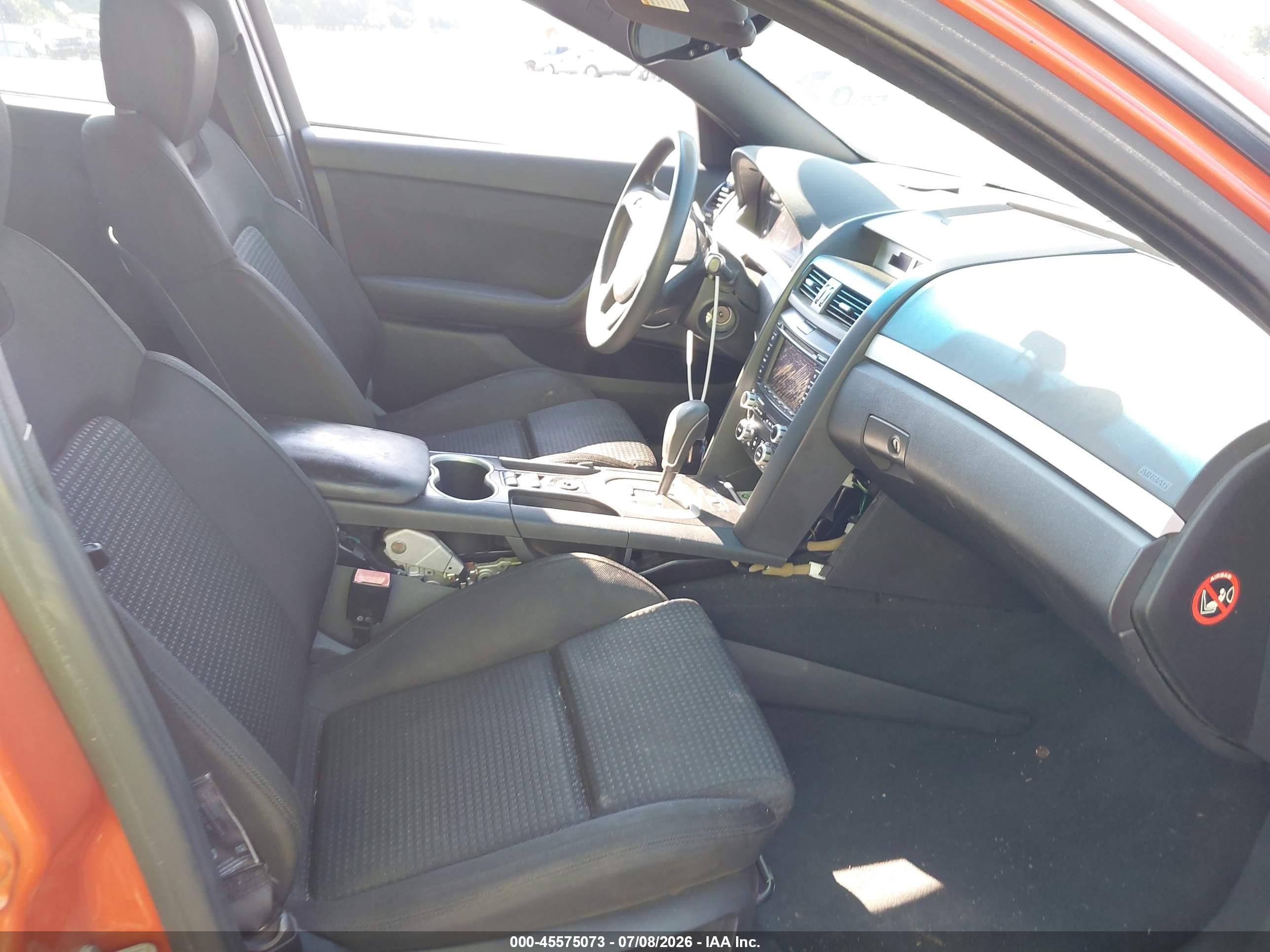 2008 Pontiac G8   Orange vin: 6G2ER57778L125364