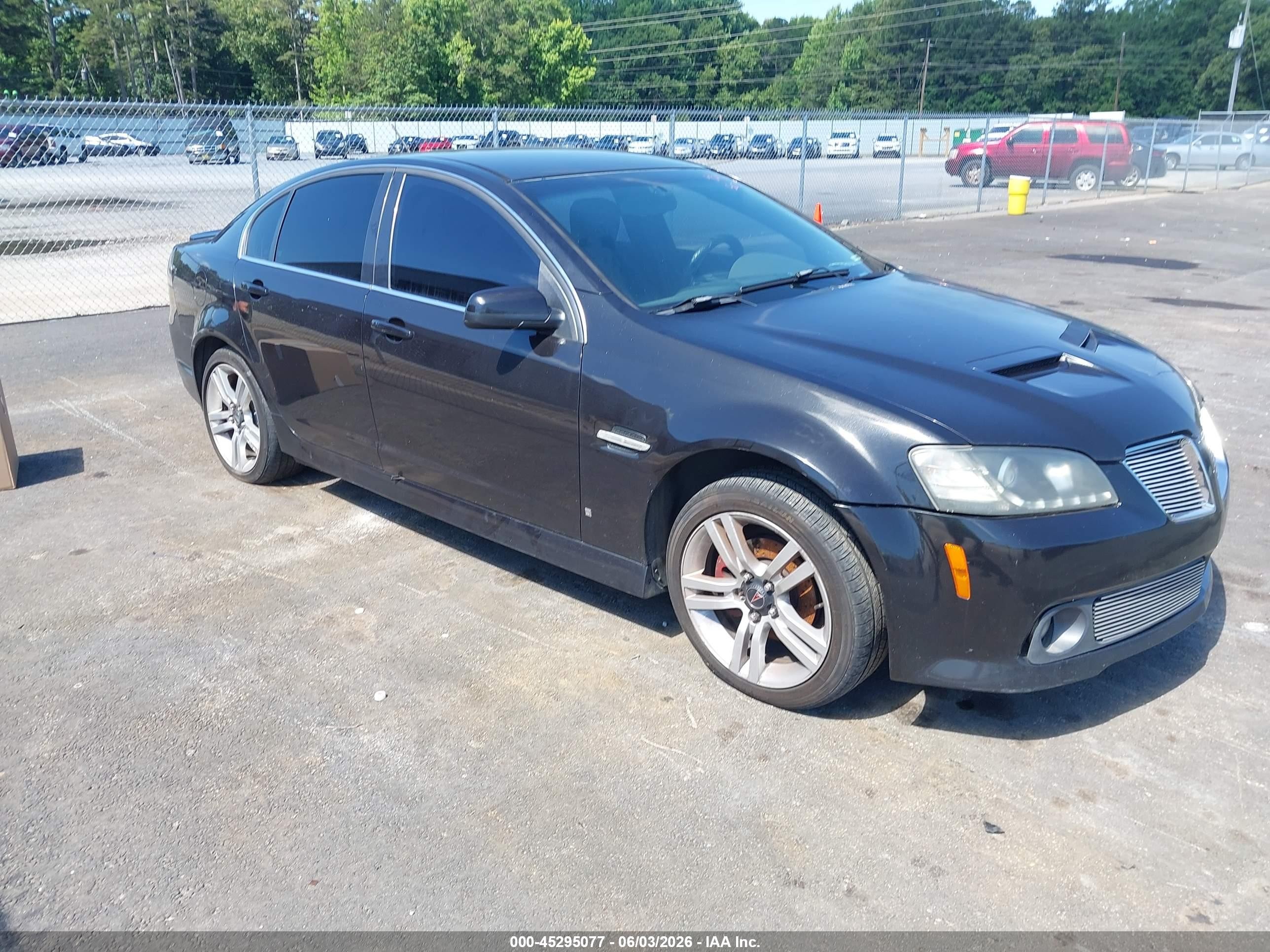 2009 Pontiac G8   Черный vin: 6G2ER57779L171391