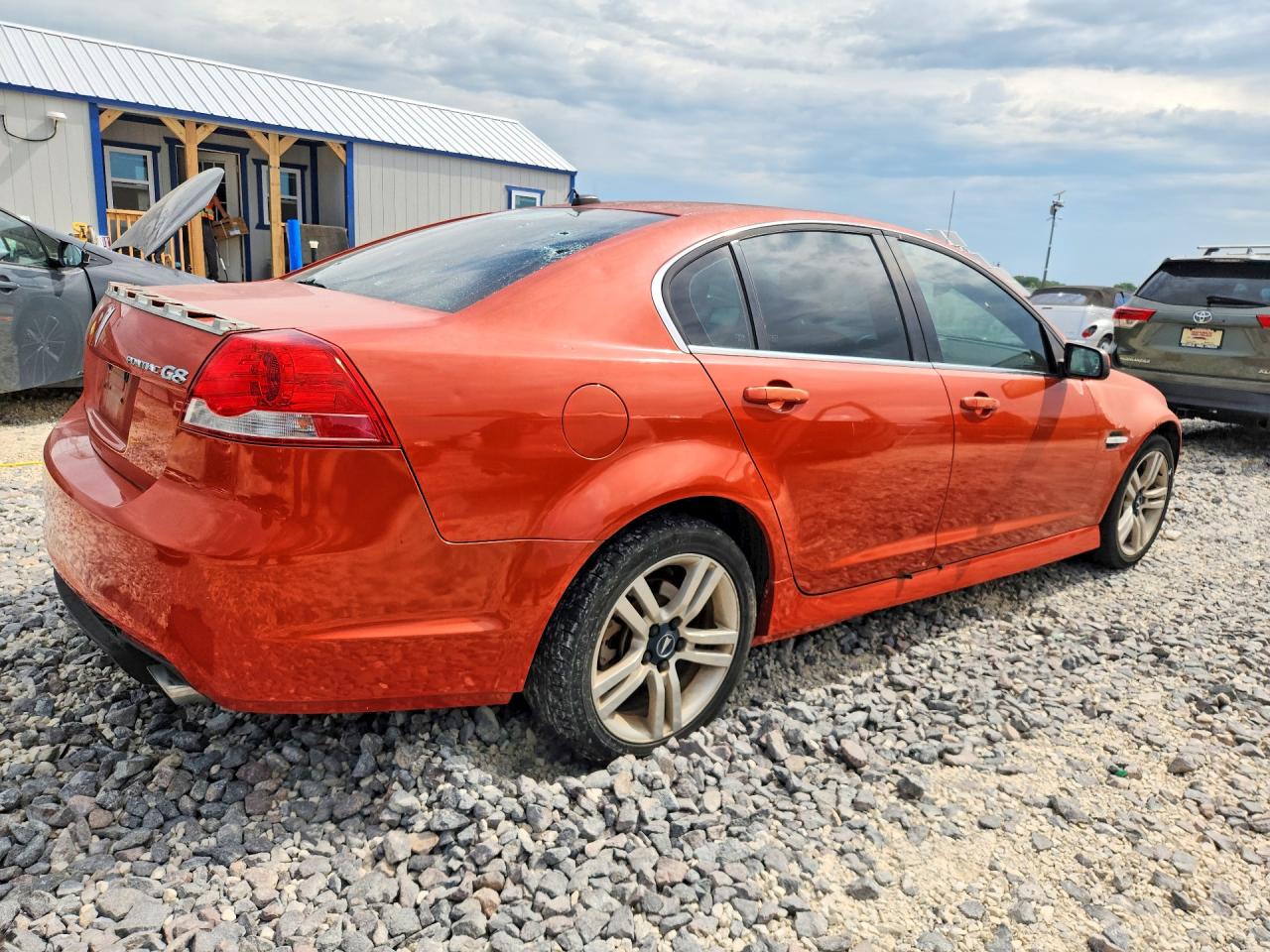 2008 Pontiac G8 Orange vin: 6G2ER57788L146885