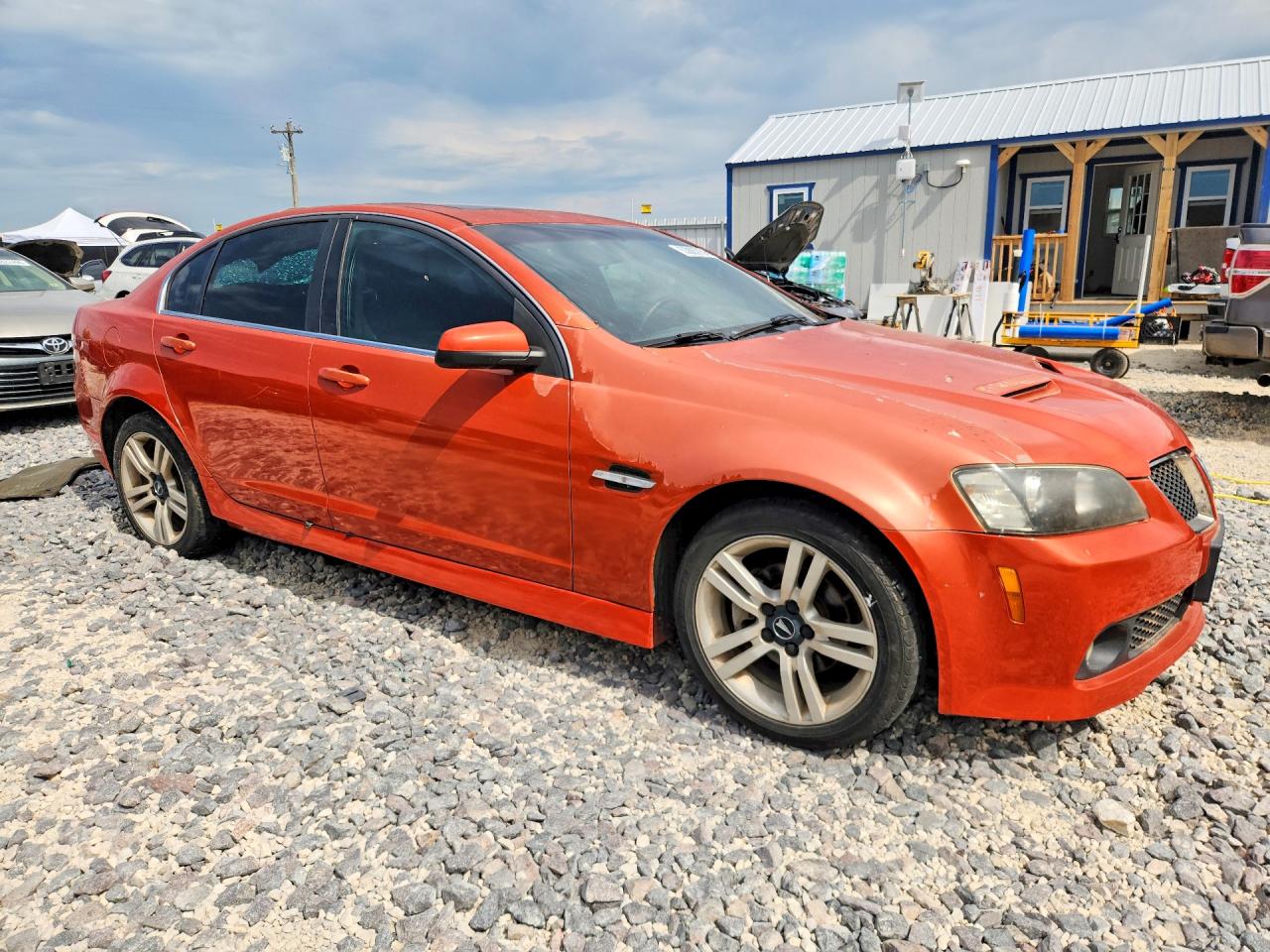 2008 Pontiac G8 Orange vin: 6G2ER57788L146885