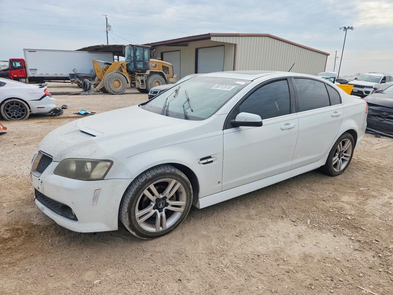 2009 Pontiac G8 White vin: 6G2ER57789L167575