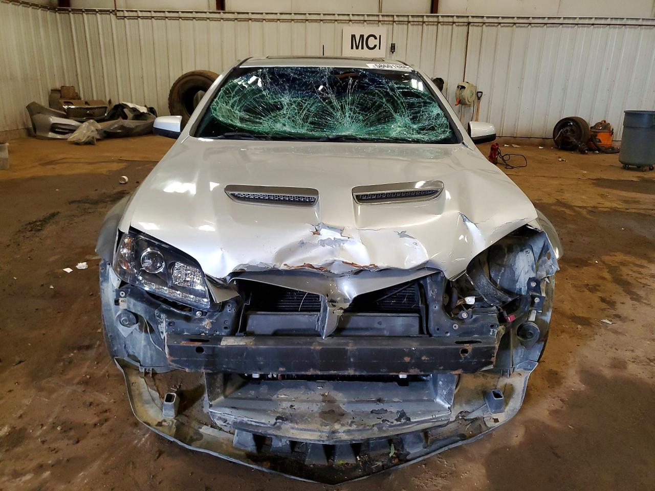 2009 Pontiac G8 Gray vin: 6G2ER577X9L239375