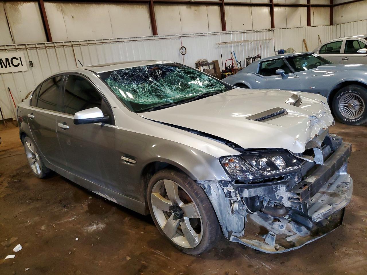 2009 Pontiac G8 Gray vin: 6G2ER577X9L239375