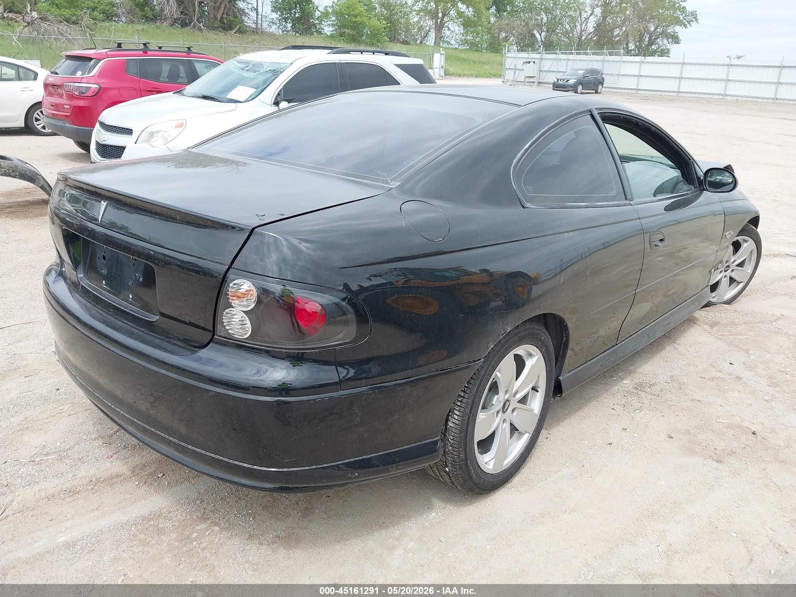 2004 Pontiac Gto   Black vin: 6G2VX12G24L250174