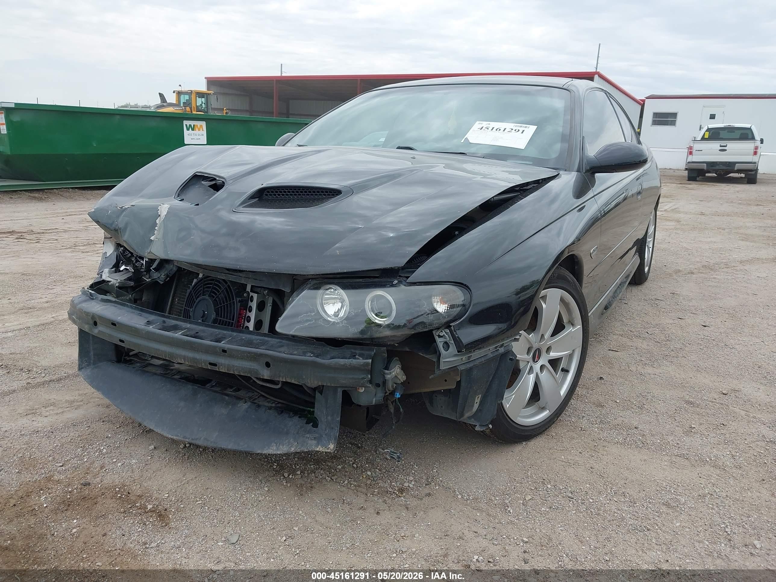 2004 Pontiac Gto   Black vin: 6G2VX12G24L250174