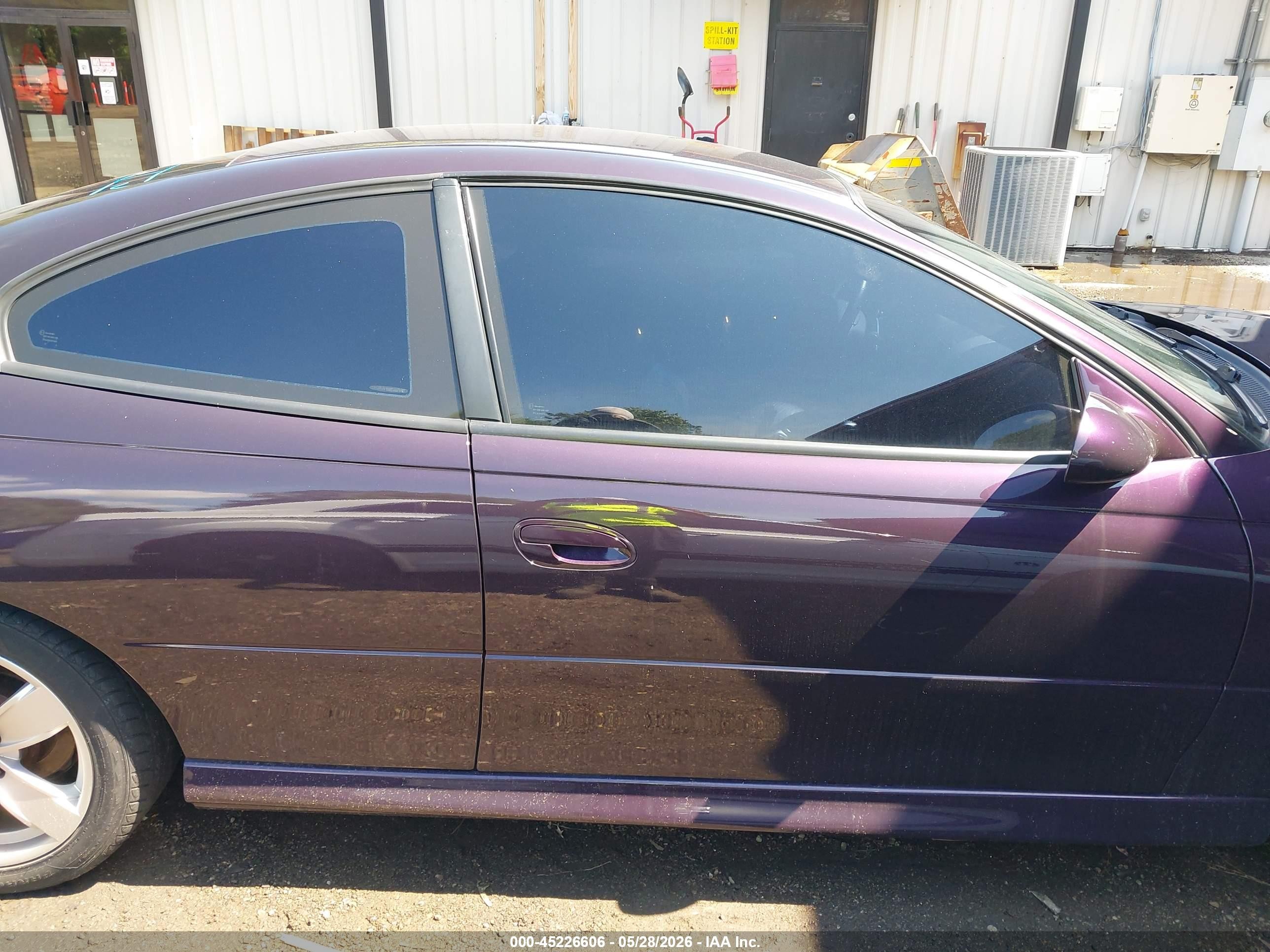 2004 Pontiac Gto   Purple vin: 6G2VX12G24L274491