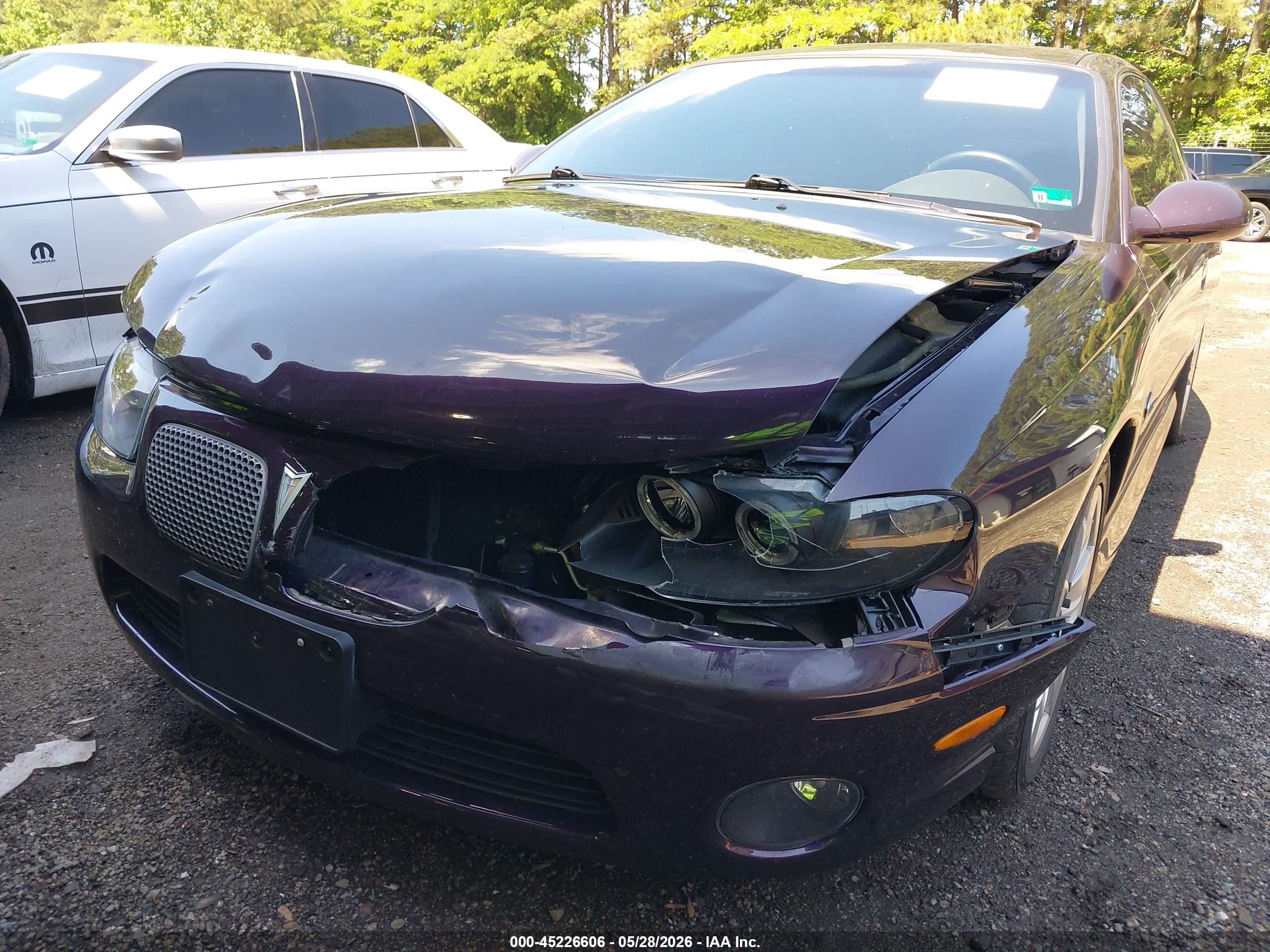 2004 Pontiac Gto   Purple vin: 6G2VX12G24L274491