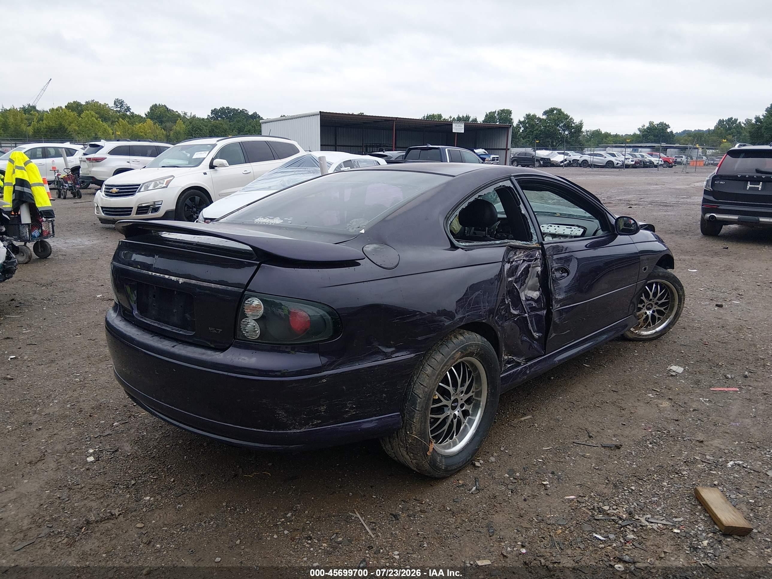 2004 Pontiac Gto   Purple vin: 6G2VX12G34L243153