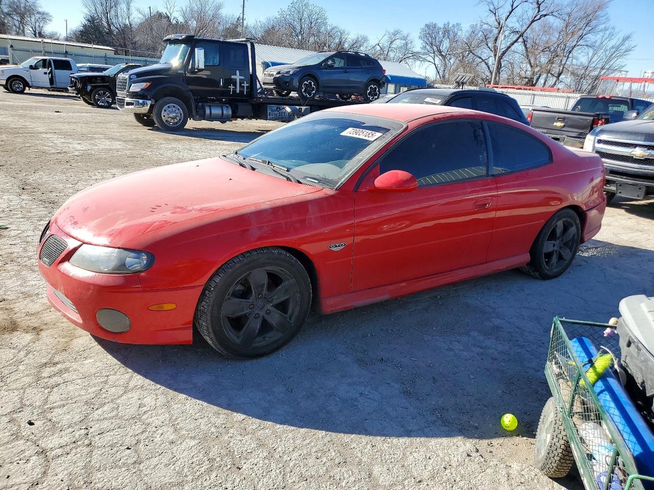 2004 Pontiac Gto Red vin: 6G2VX12G44L256705