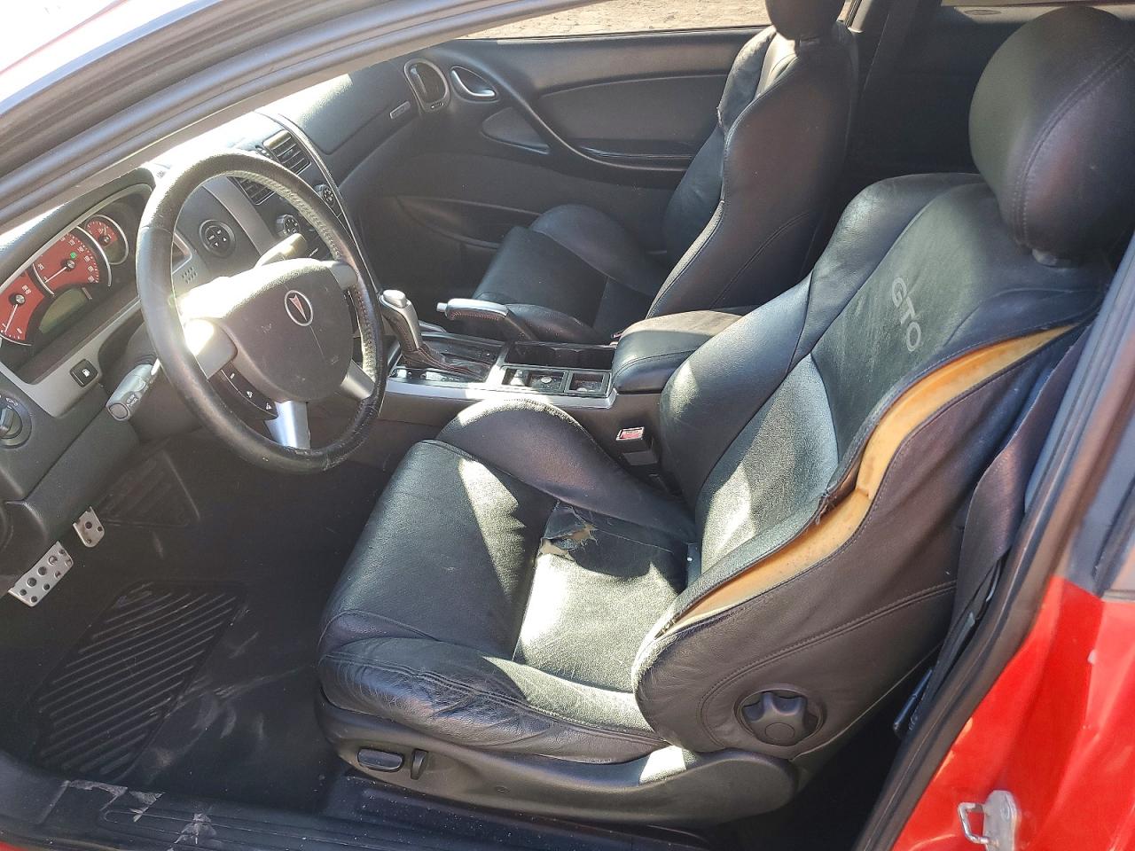 2004 Pontiac Gto Red vin: 6G2VX12G44L256705