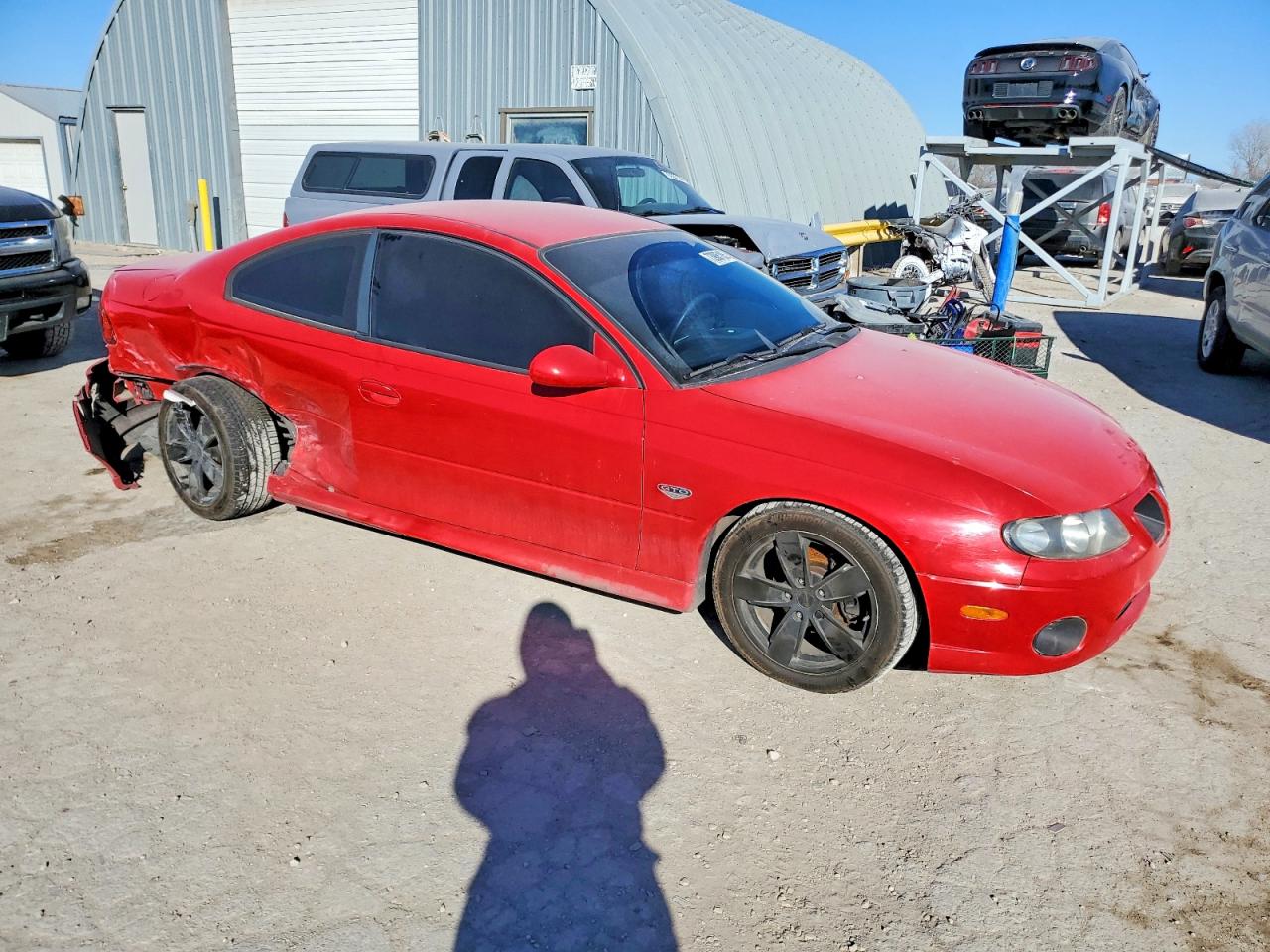 2004 Pontiac Gto Red vin: 6G2VX12G44L256705