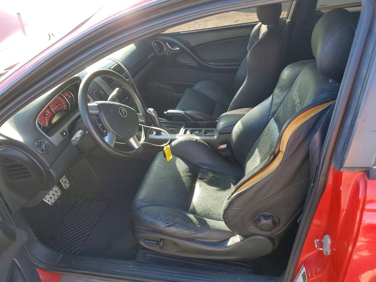 2004 Pontiac Gto Red vin: 6G2VX12G44L256705