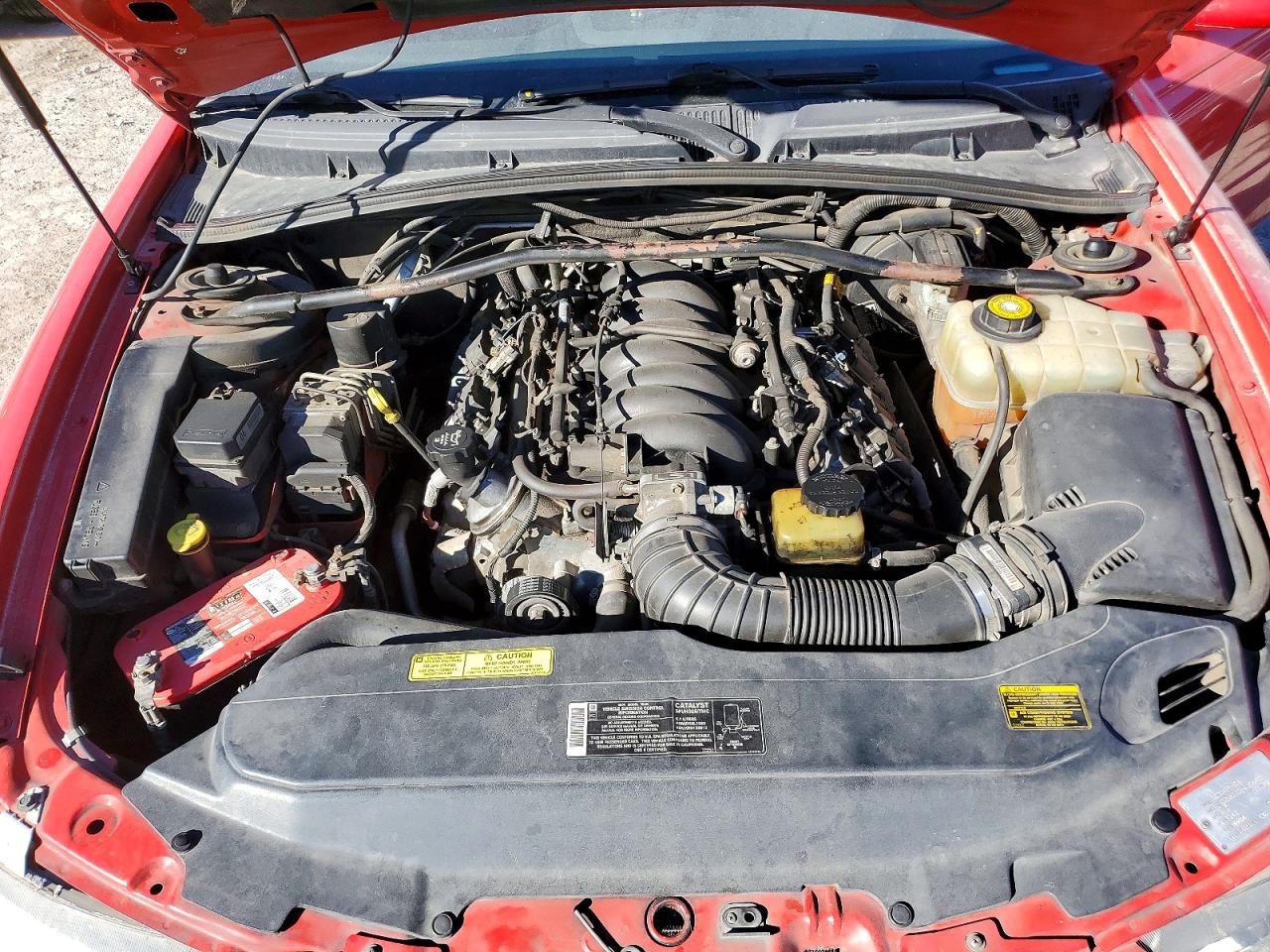 2004 Pontiac Gto Red vin: 6G2VX12G44L256705