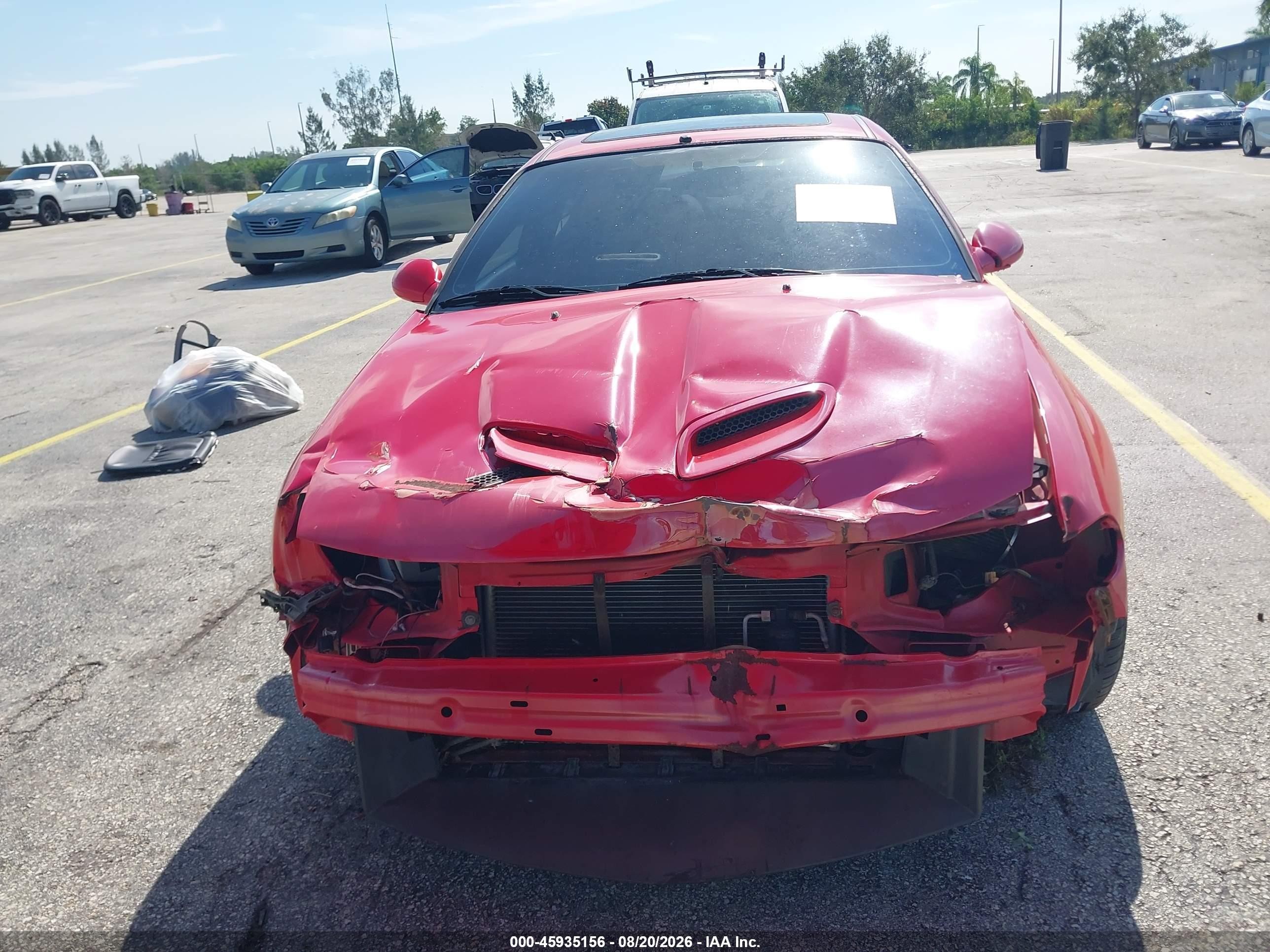 2004 Pontiac Gto   Red vin: 6G2VX12G54L236222