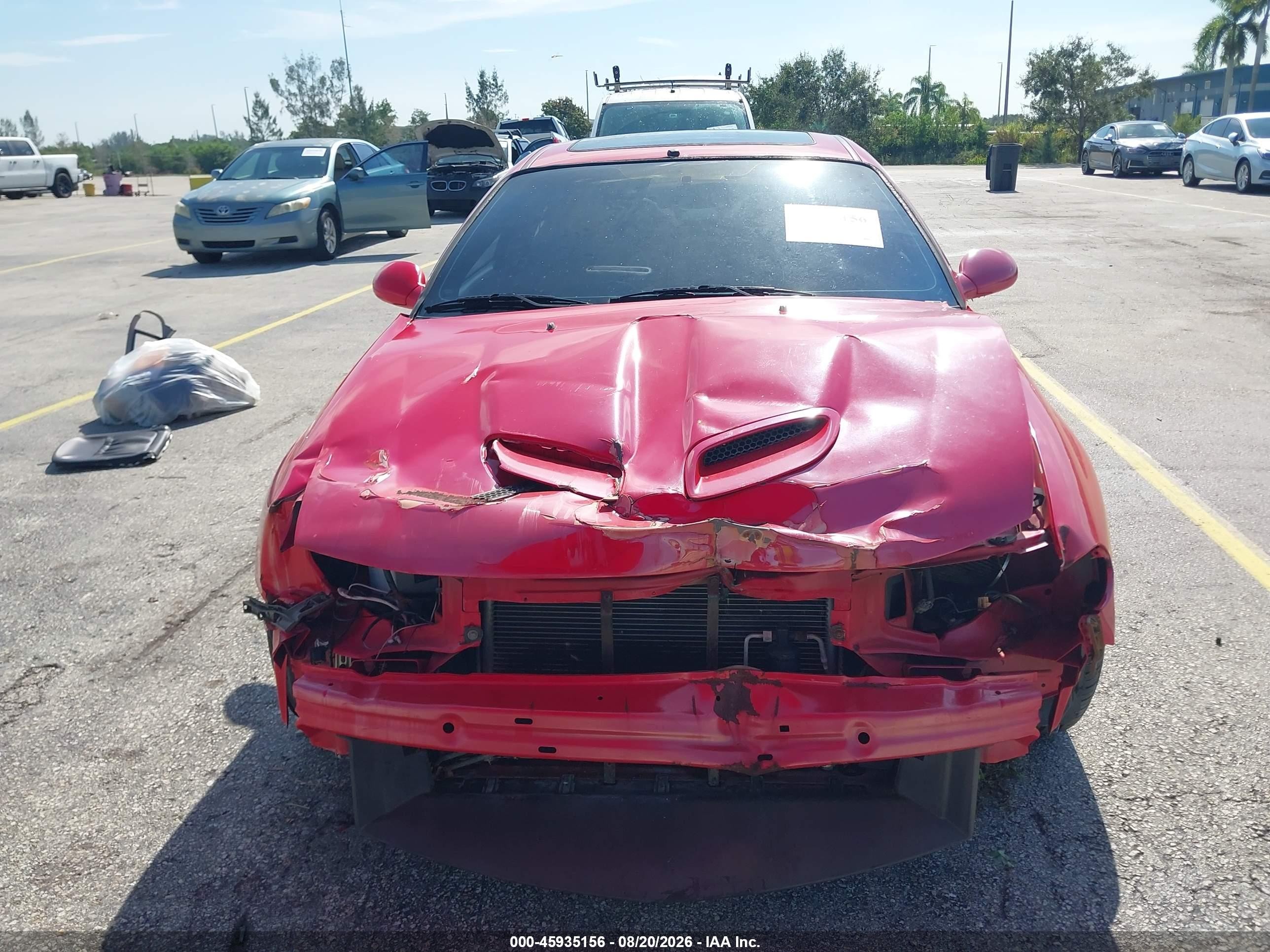 2004 Pontiac Gto   Red vin: 6G2VX12G54L236222