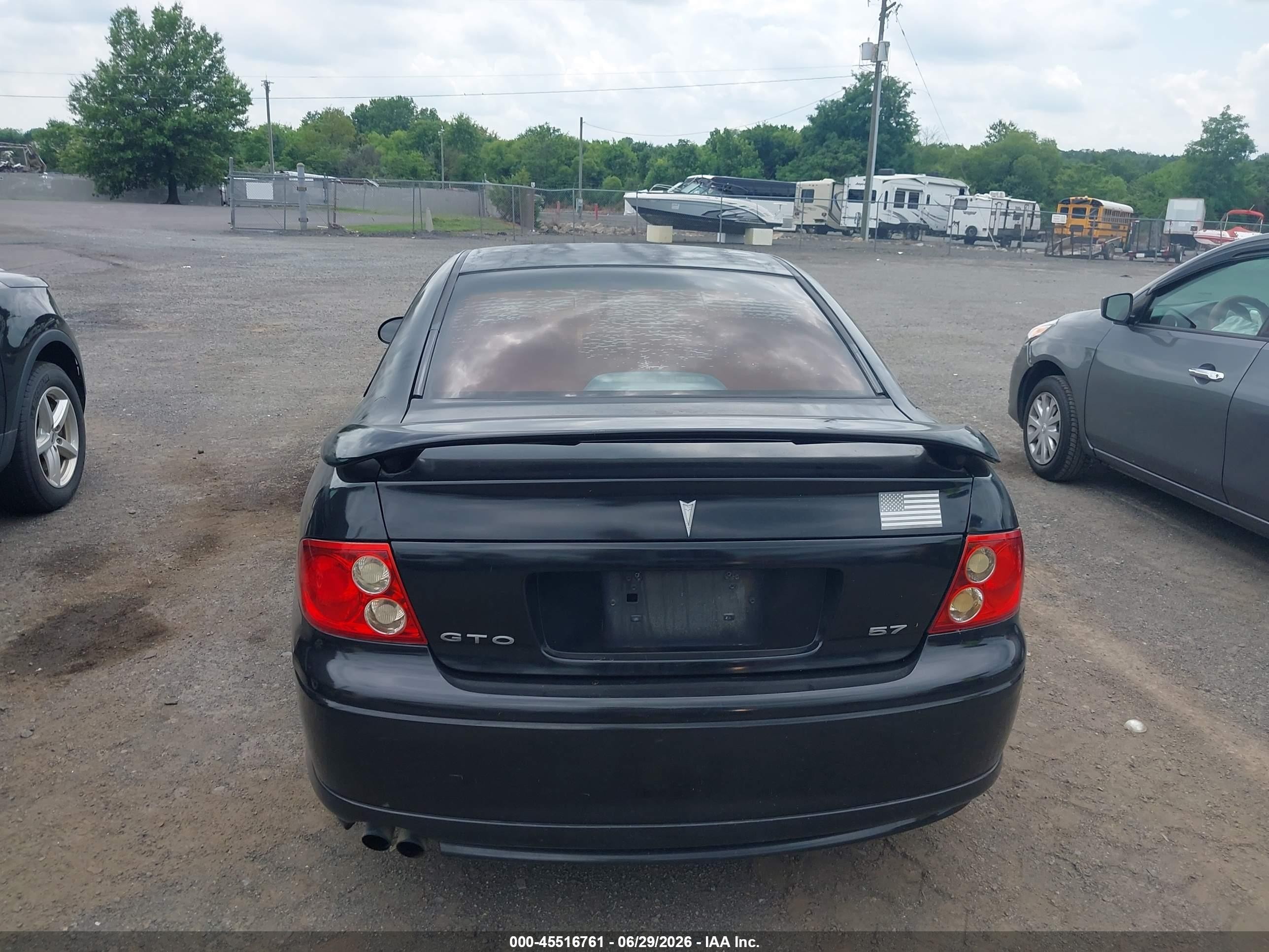 2004 Pontiac Gto   Black vin: 6G2VX12G64L259430