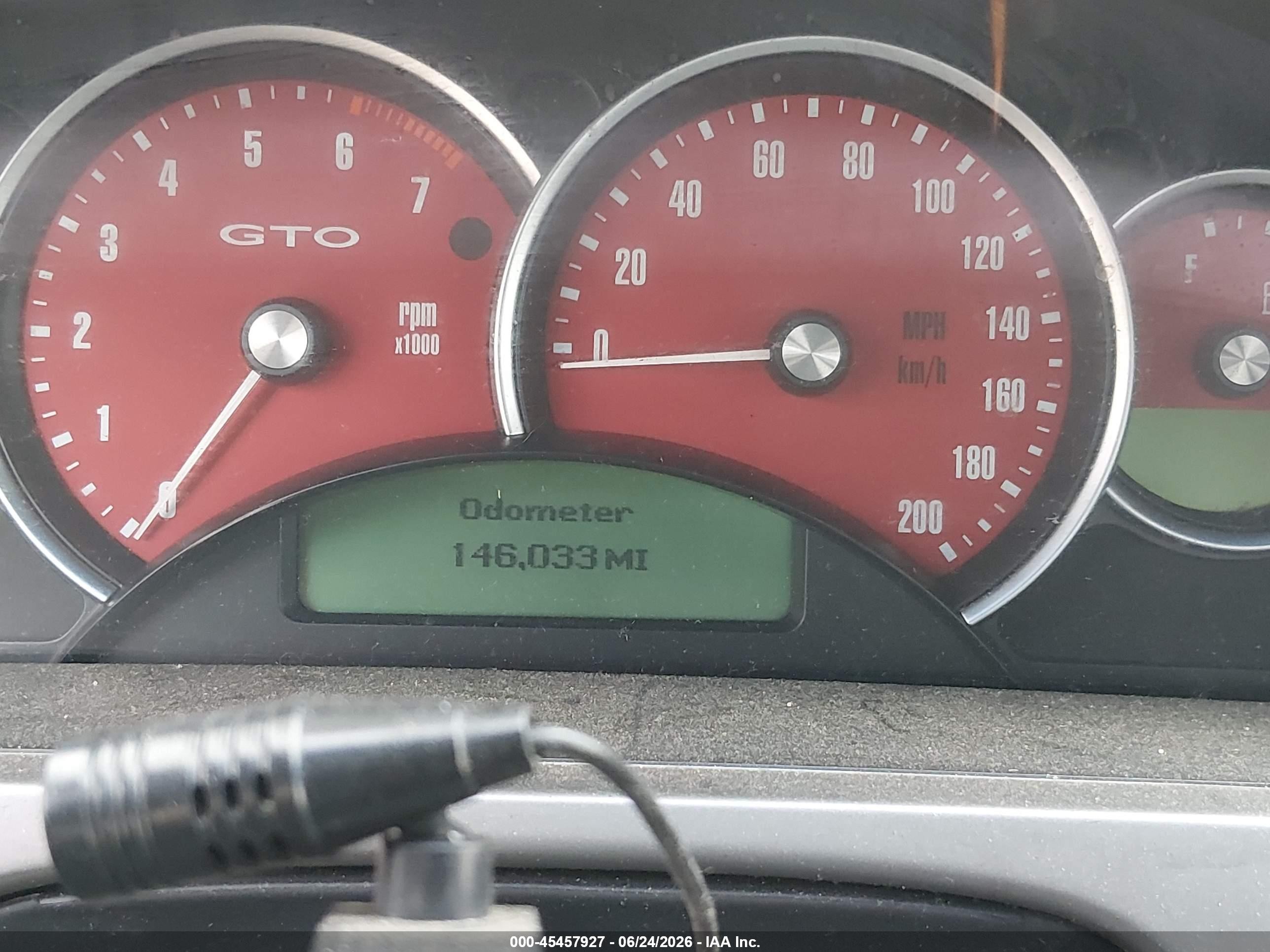 2004 Pontiac Gto   Black vin: 6G2VX12G94L289649