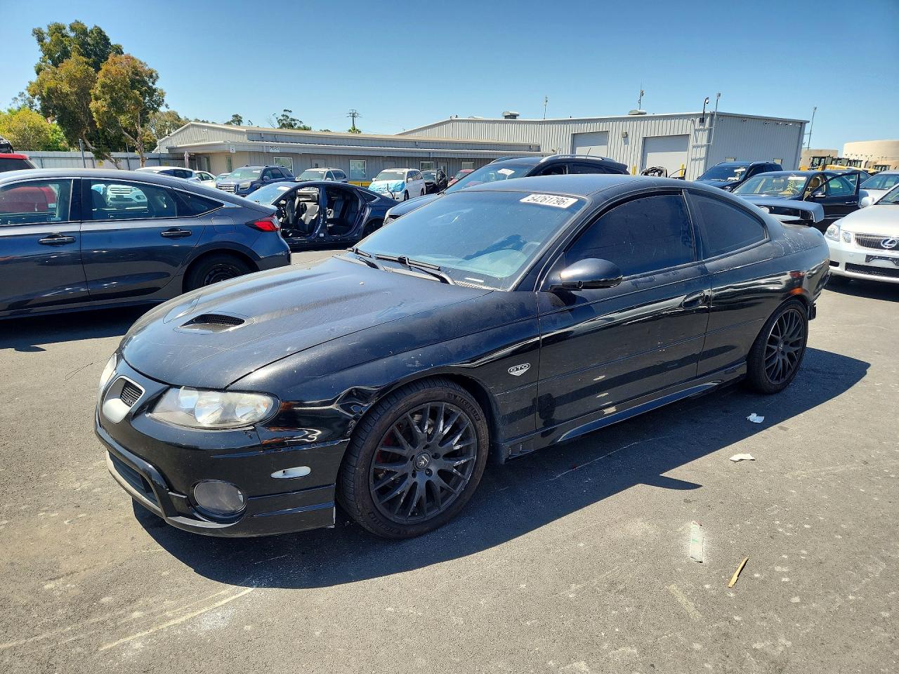 2005 Pontiac Gto Black vin: 6G2VX12U05L354489