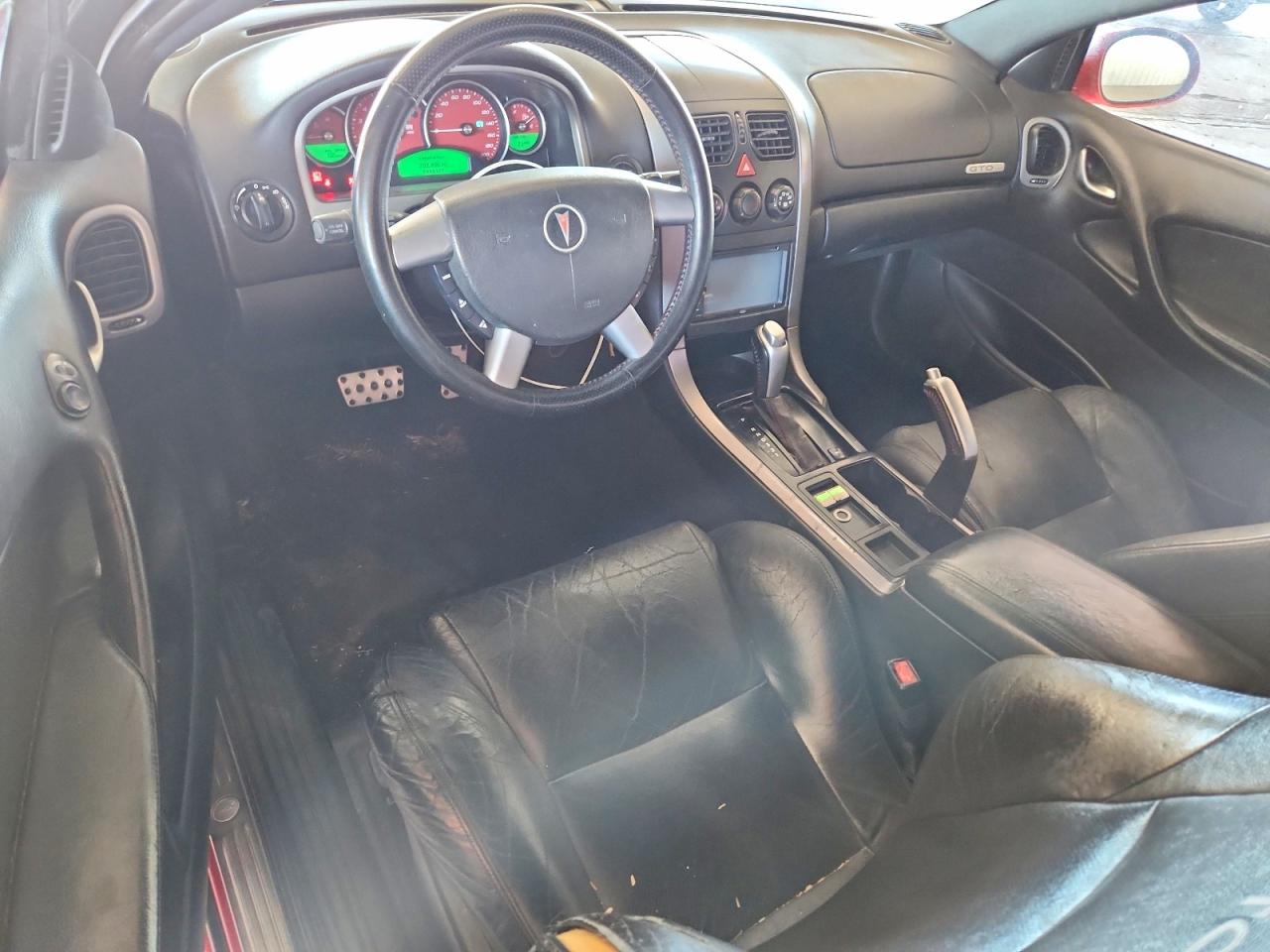 2005 Pontiac Gto Red vin: 6G2VX12U05L435198