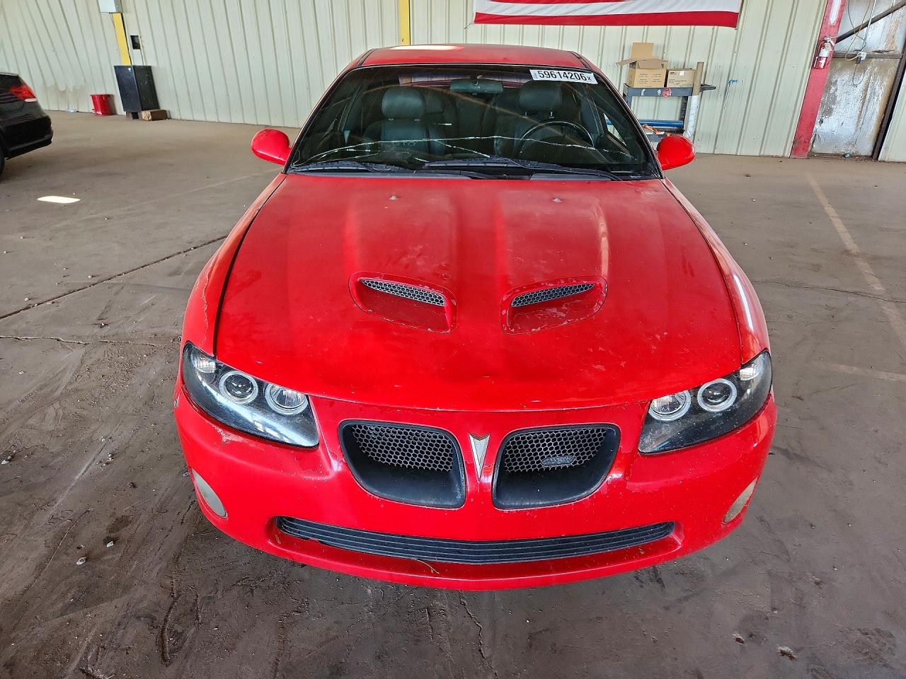 2005 Pontiac Gto Red vin: 6G2VX12U05L435198