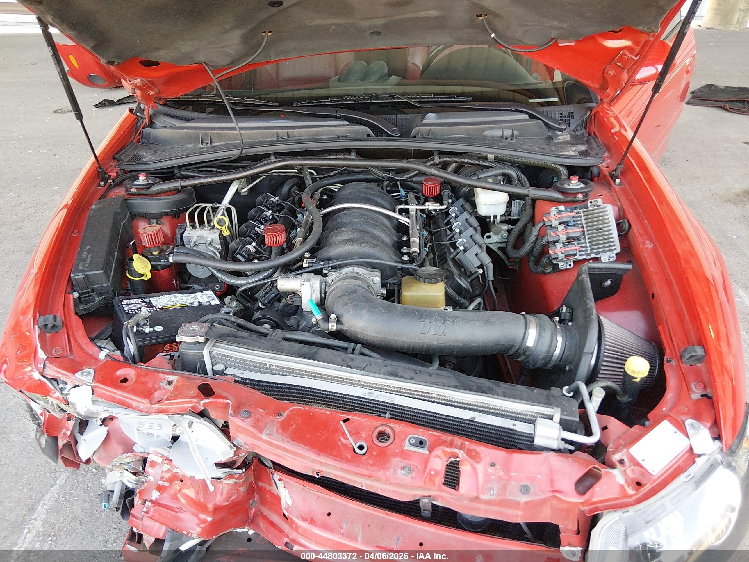 2006 Pontiac Gto   Red vin: 6G2VX12U06L505204