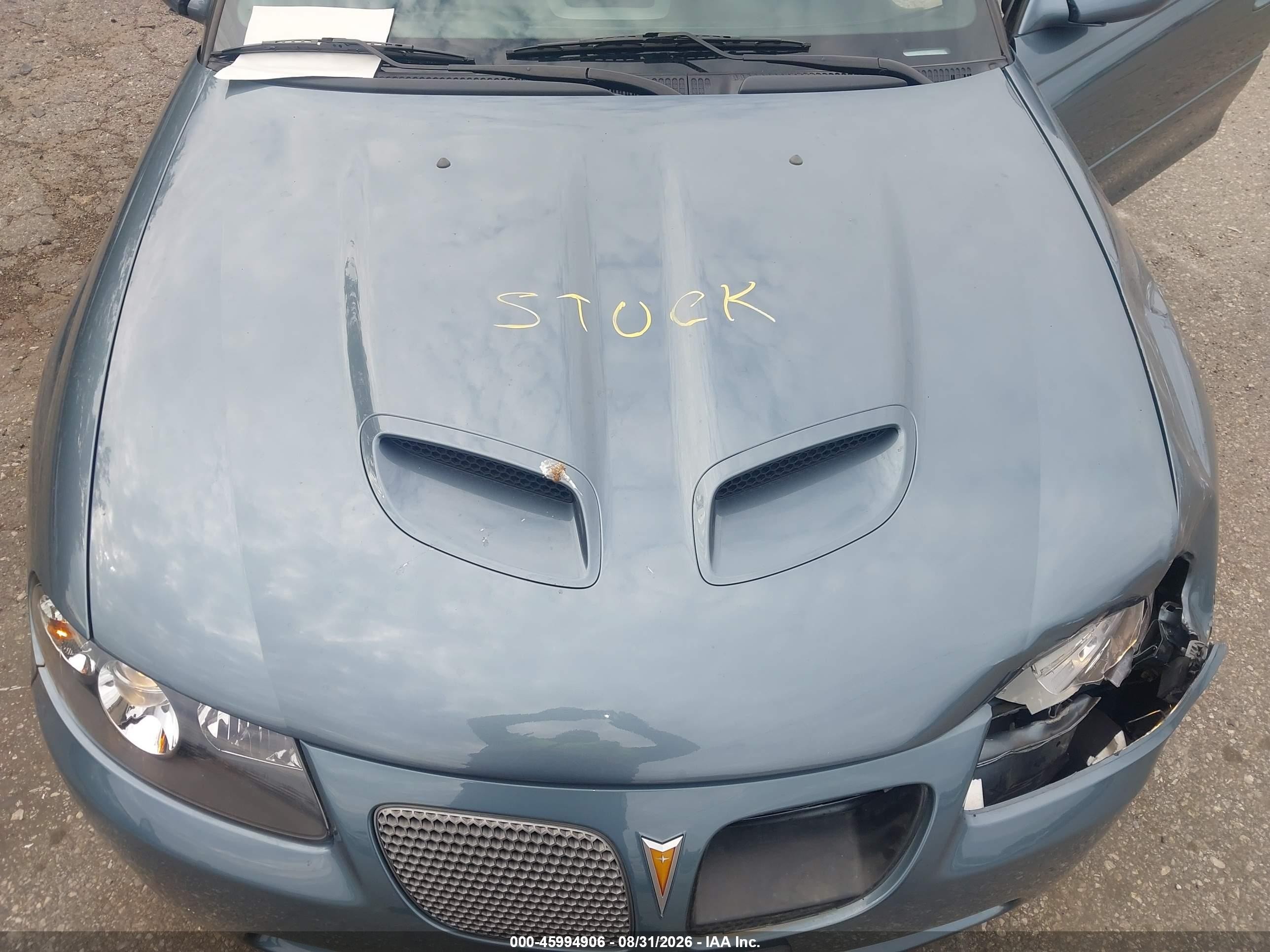 2006 Pontiac Gto   Turquoise vin: 6G2VX12U46L516206