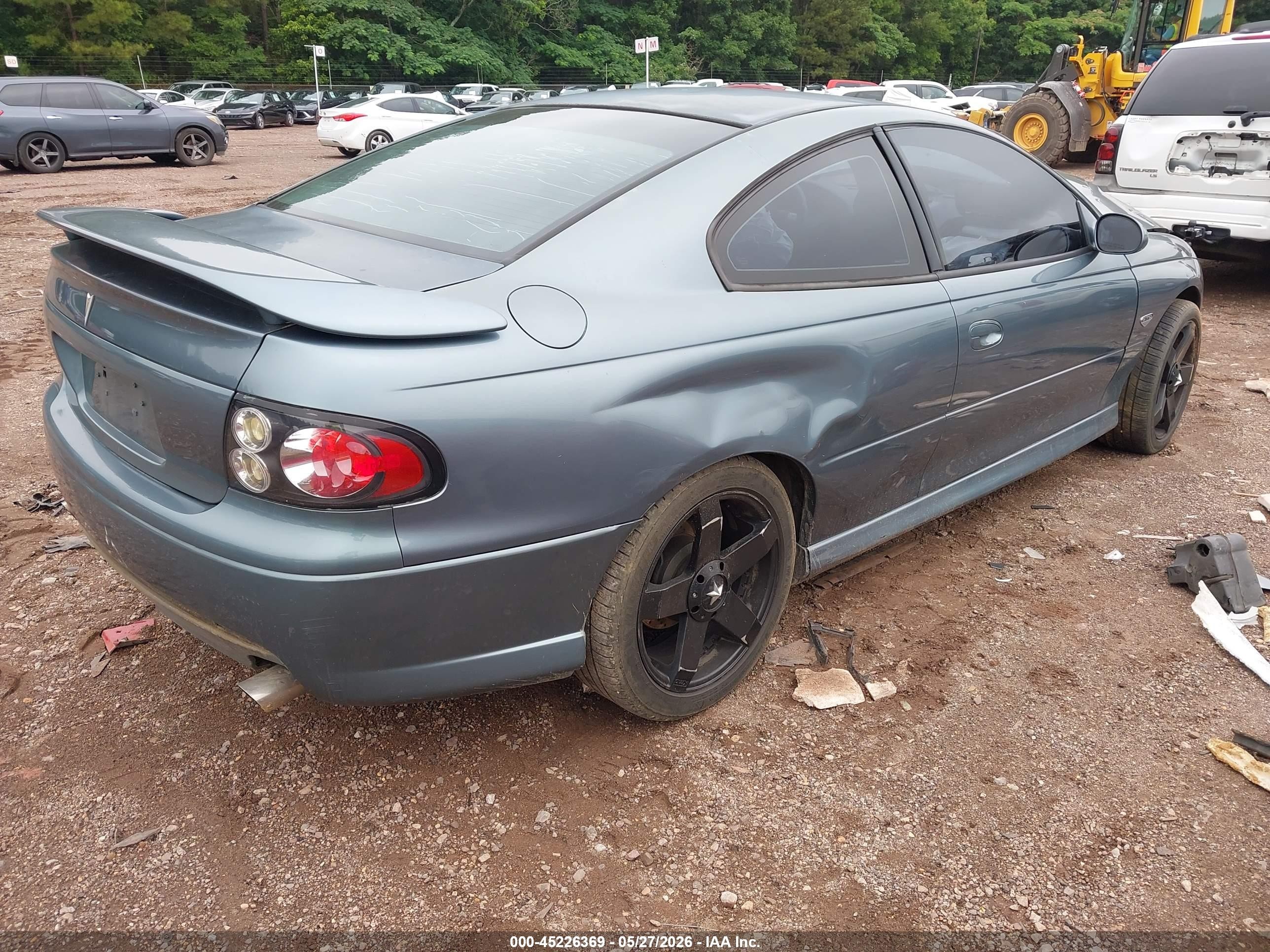 2006 Pontiac Gto   Gray vin: 6G2VX12U46L819731