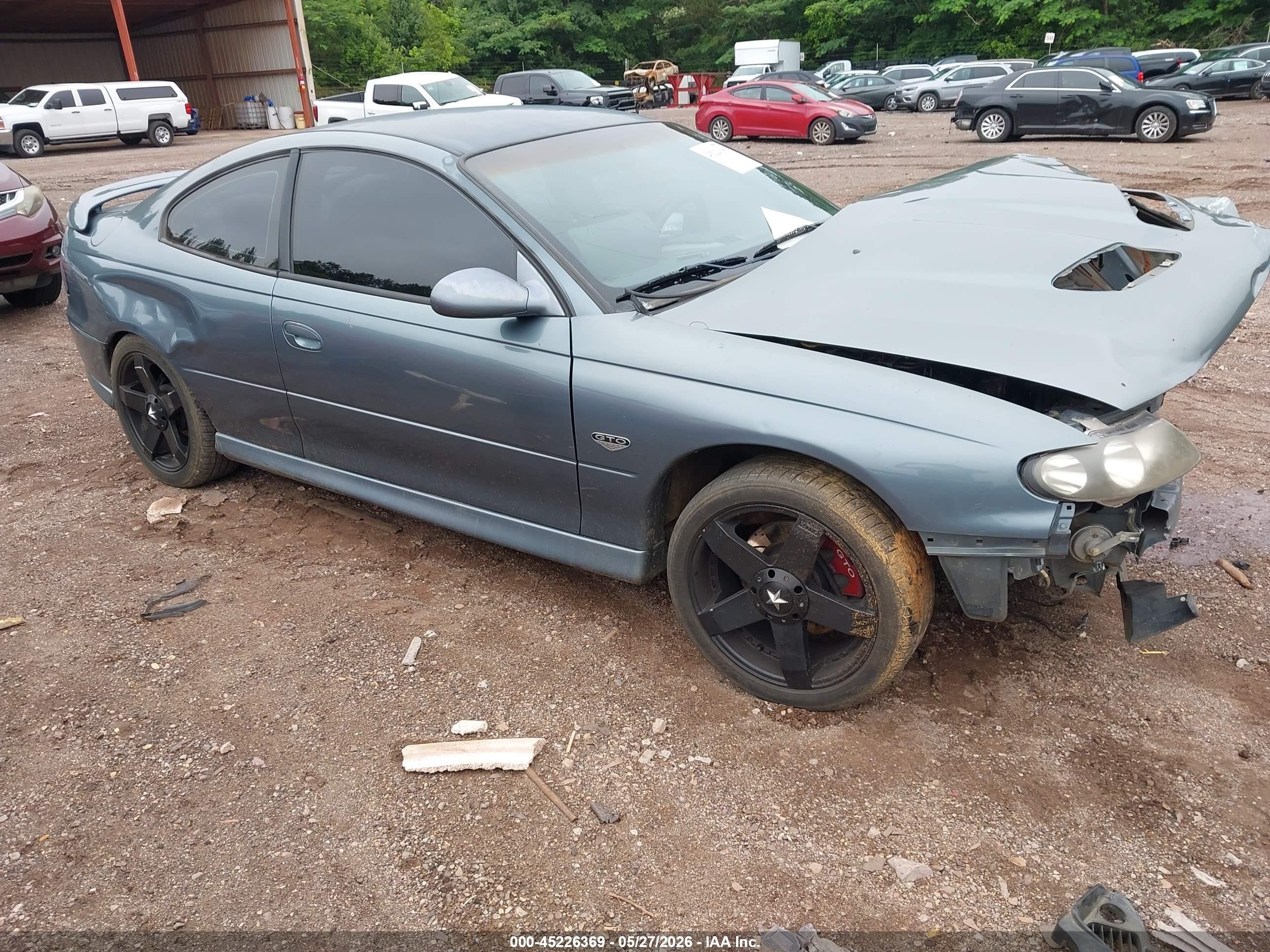 2006 Pontiac Gto   Gray vin: 6G2VX12U46L819731