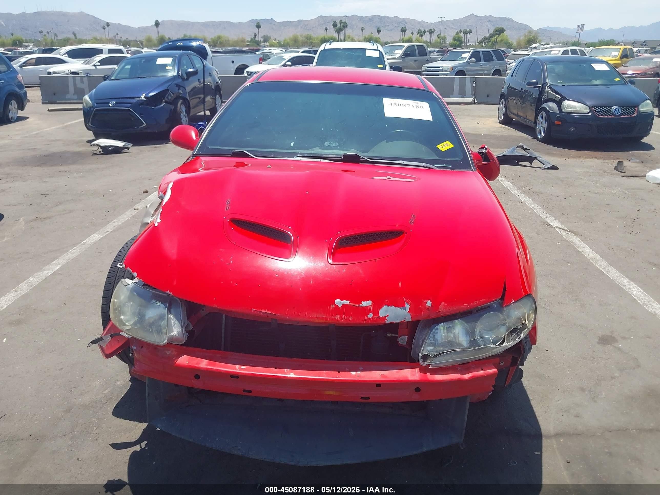 2005 Pontiac Gto   Red vin: 6G2VX12U65L406949