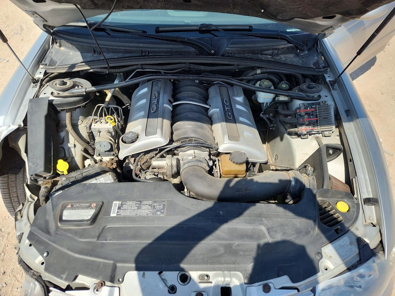 2006 Pontiac Gto Silver vin: 6G2VX12U76L822624