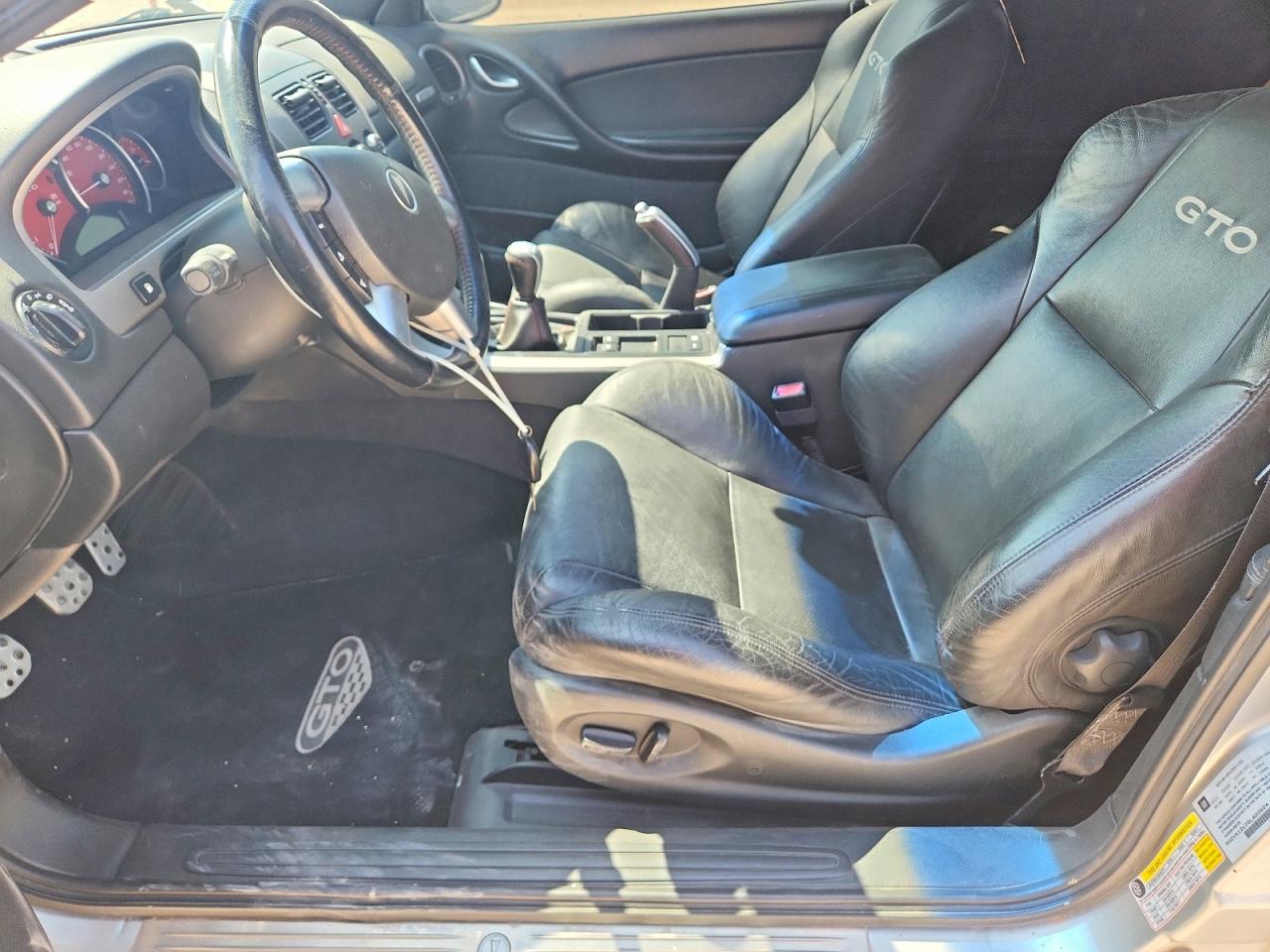 2006 Pontiac Gto Silver vin: 6G2VX12U76L822624