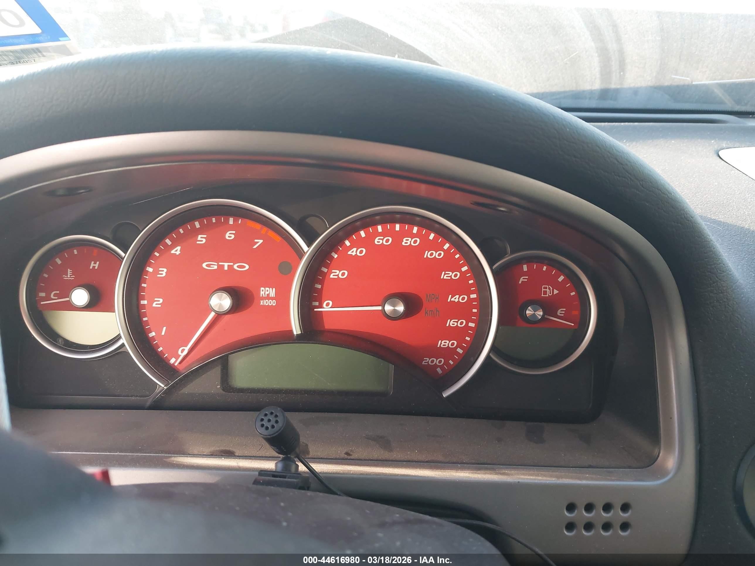 2005 Pontiac Gto   Blue vin: 6G2VX12U85L396022