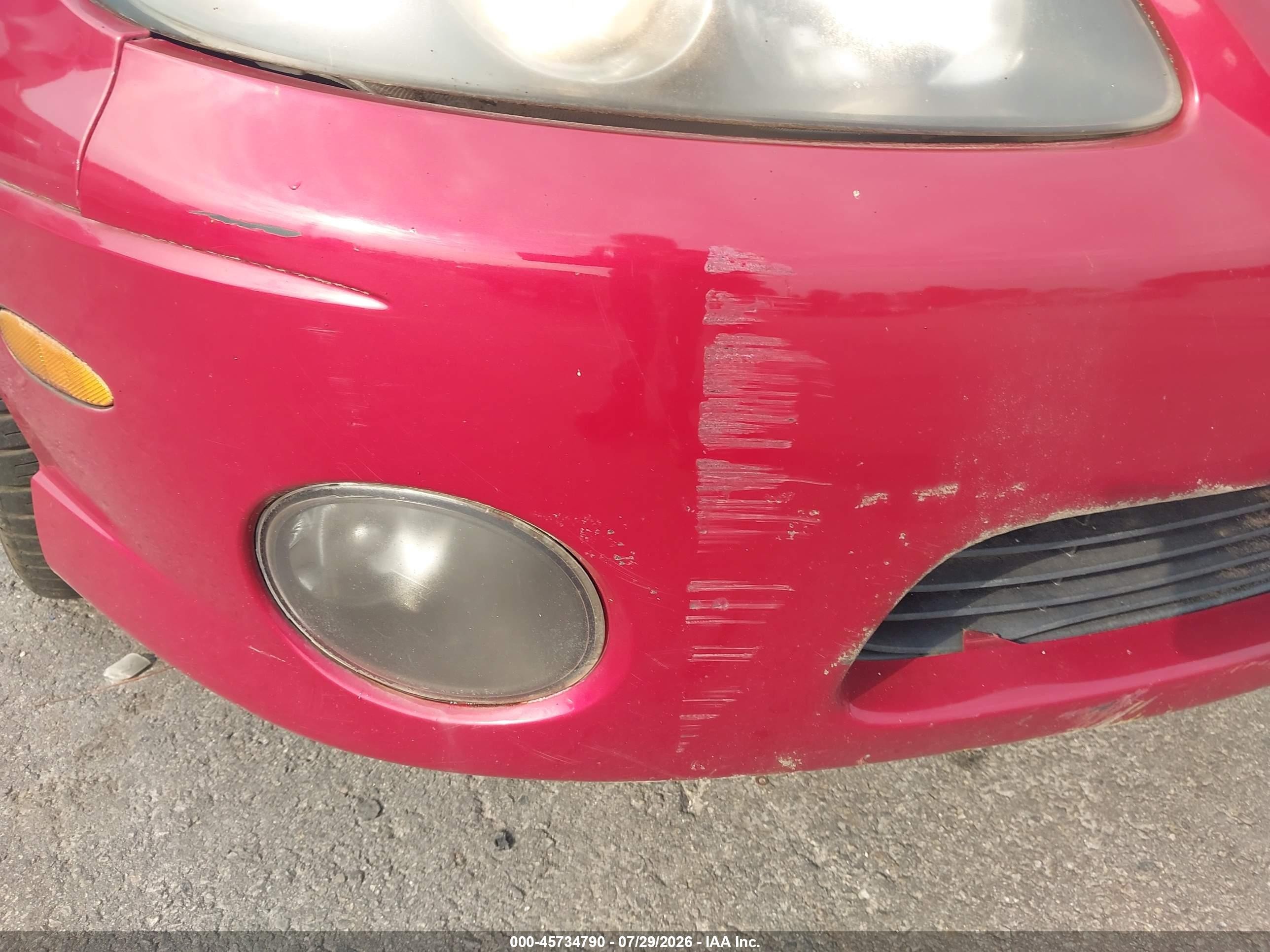 2006 Pontiac Gto   Red vin: 6G2VX12U96L566762