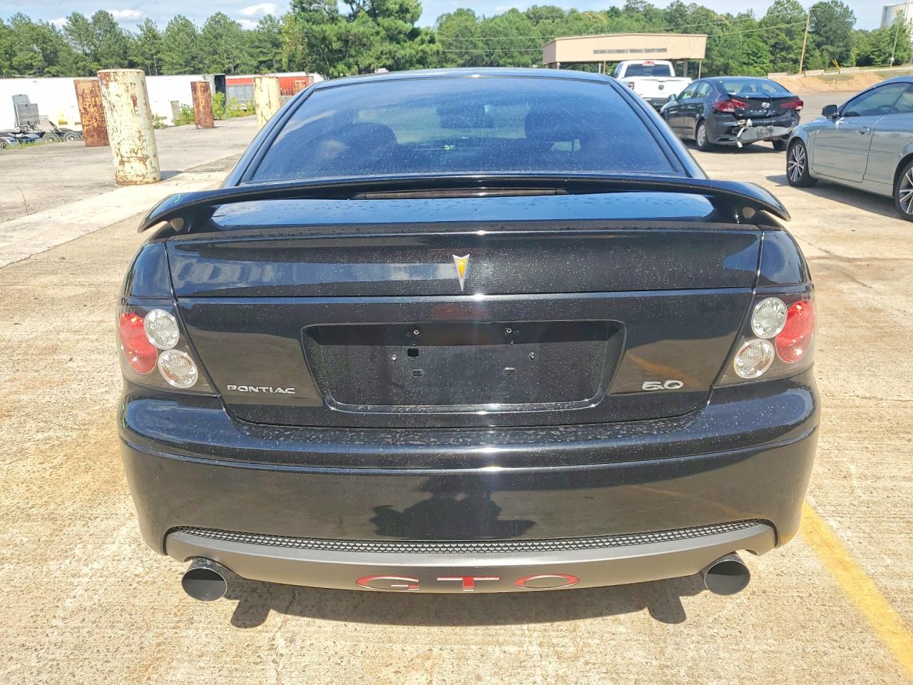 2006 Pontiac Gto Black vin: 6G2VX12UX6L552711