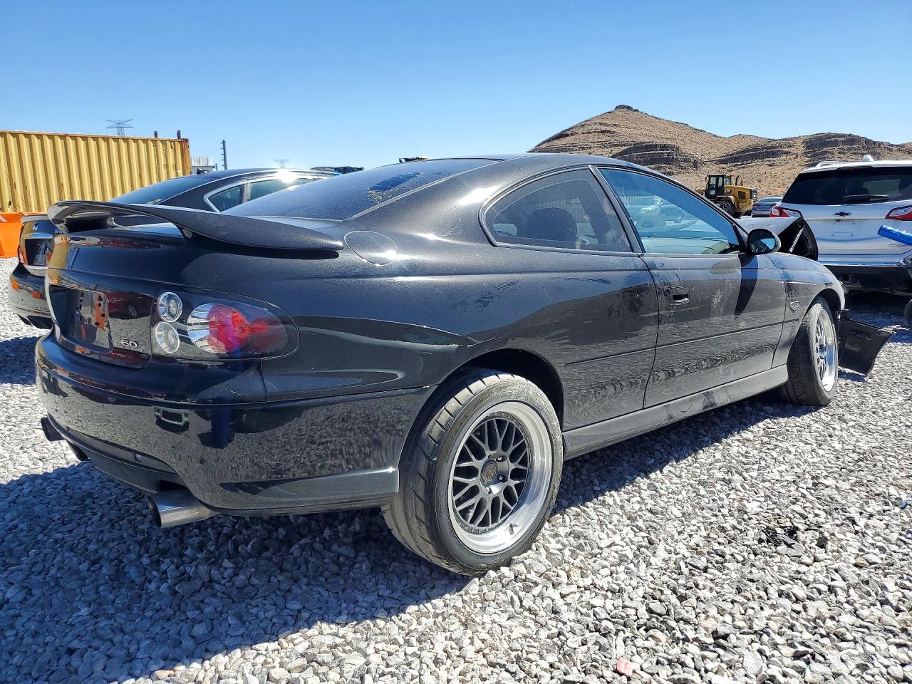 2006 Pontiac Gto Black vin: 6G2VX12UX6L810368
