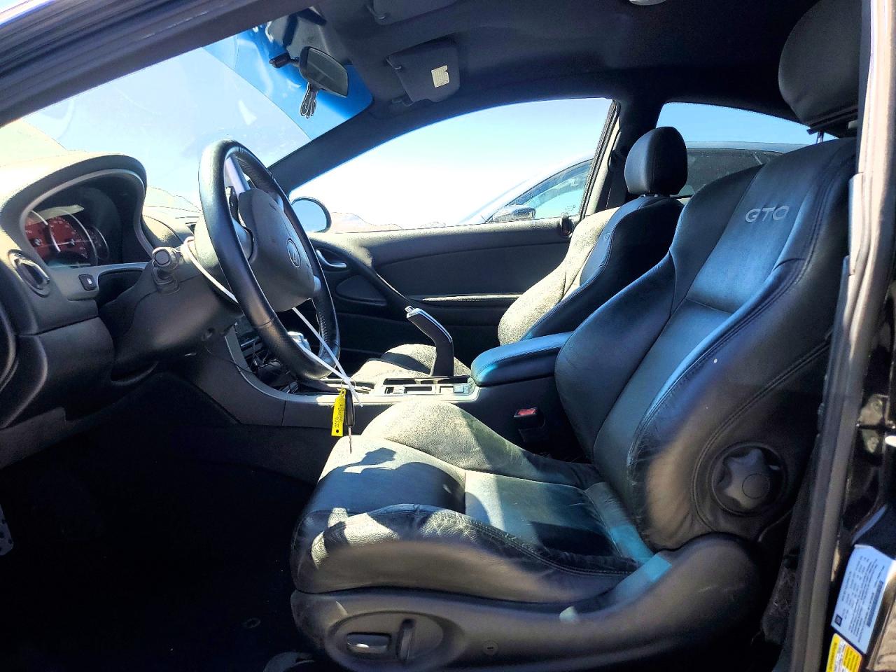 2006 Pontiac Gto Black vin: 6G2VX12UX6L810368
