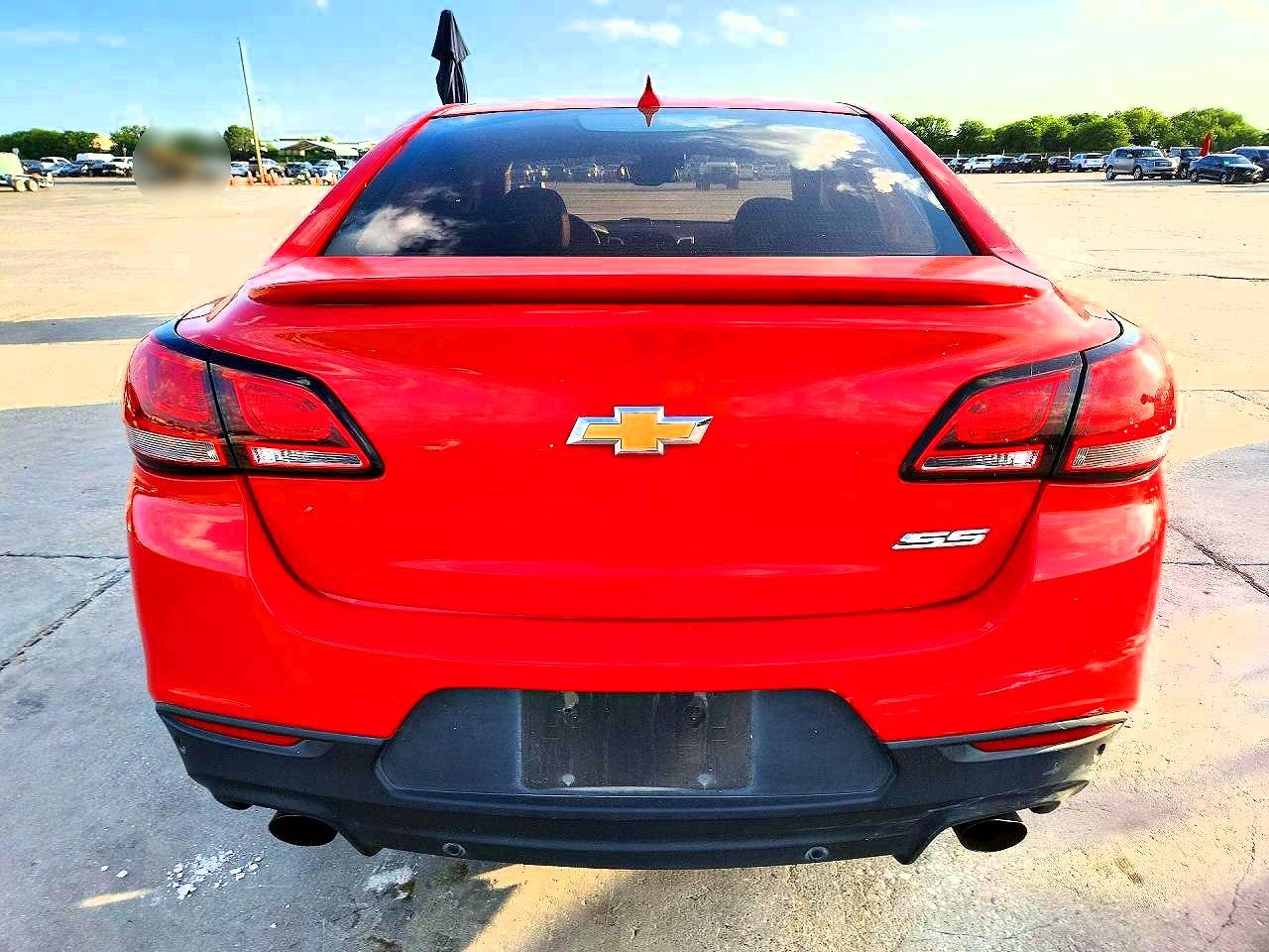 2014 Chevrolet Ss Красный vin: 6G3F15RW0EL948855