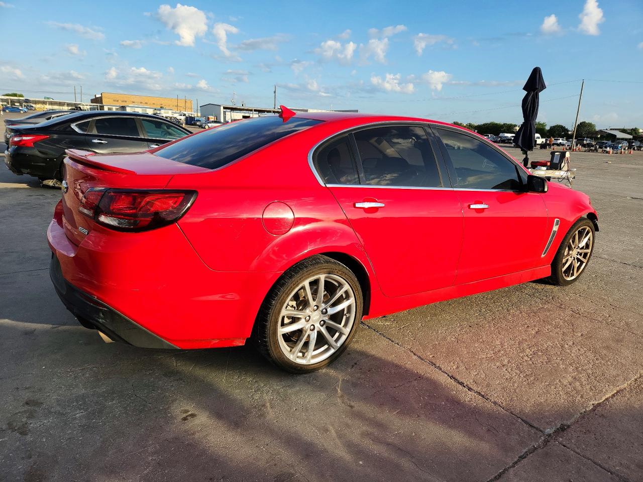 2014 Chevrolet Ss Красный vin: 6G3F15RW0EL948855