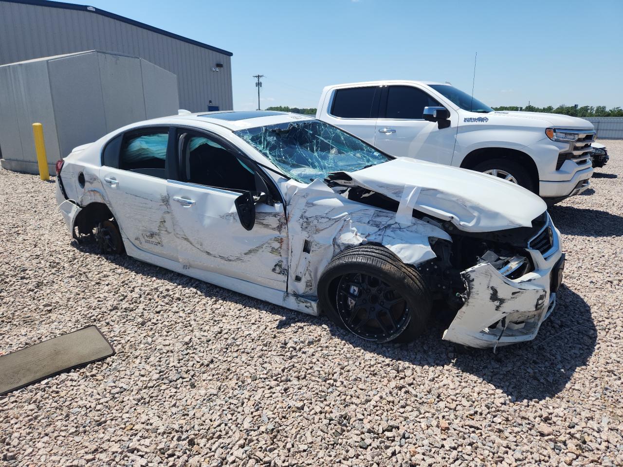 2015 Chevrolet Ss White vin: 6G3F15RW0FL113761