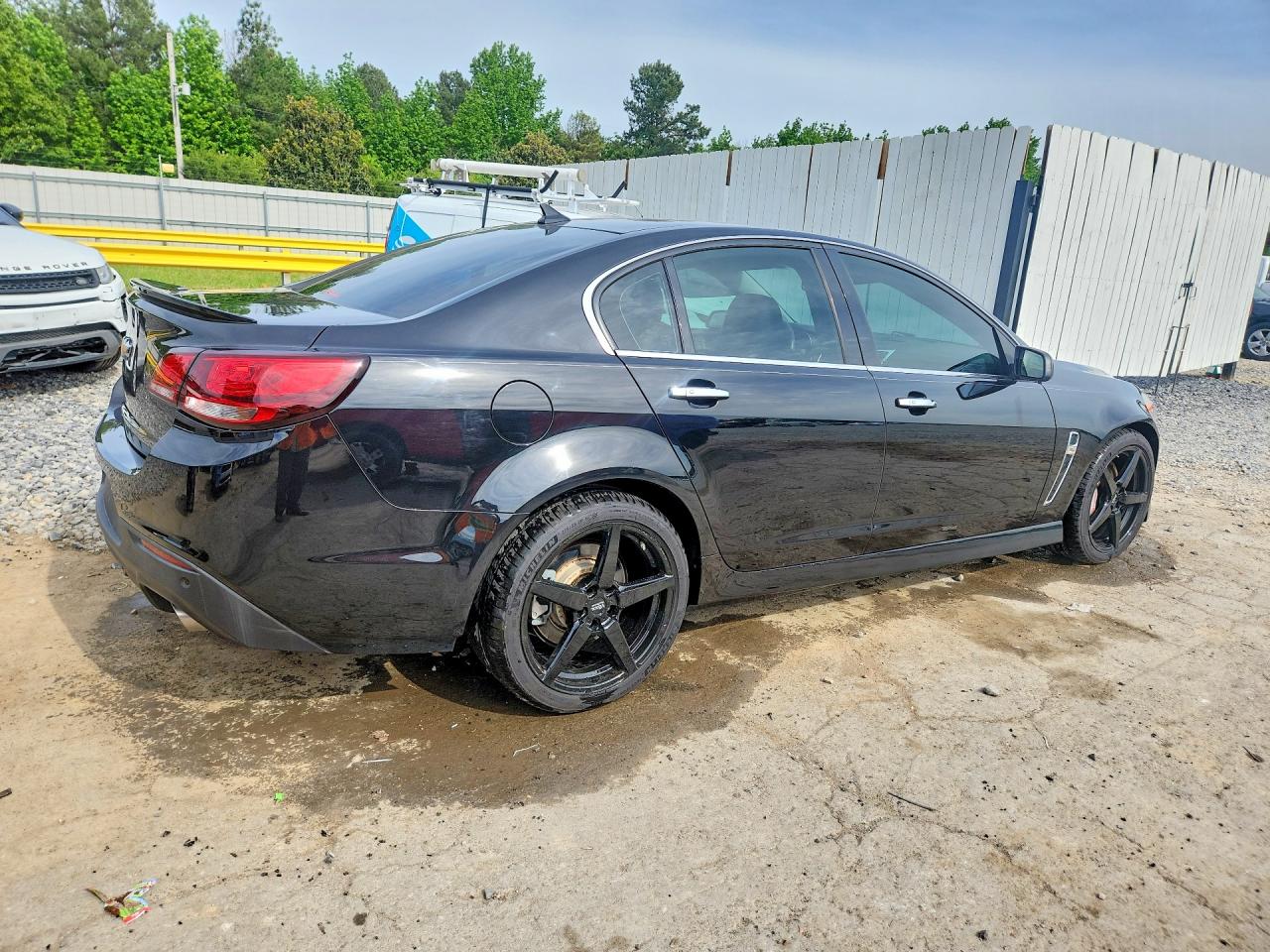 2014 Chevrolet Ss Black vin: 6G3F15RW1EL933166