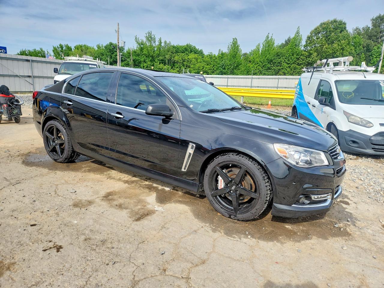2014 Chevrolet Ss Black vin: 6G3F15RW1EL933166
